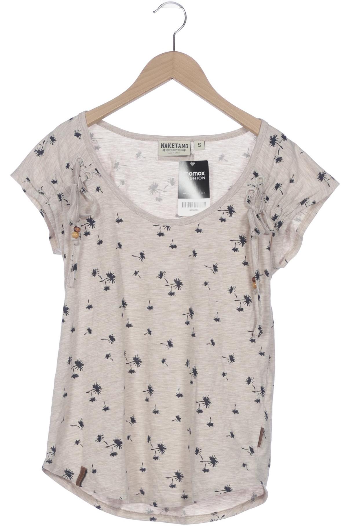 Naketano Damen T-Shirt, beige, Gr. 36
