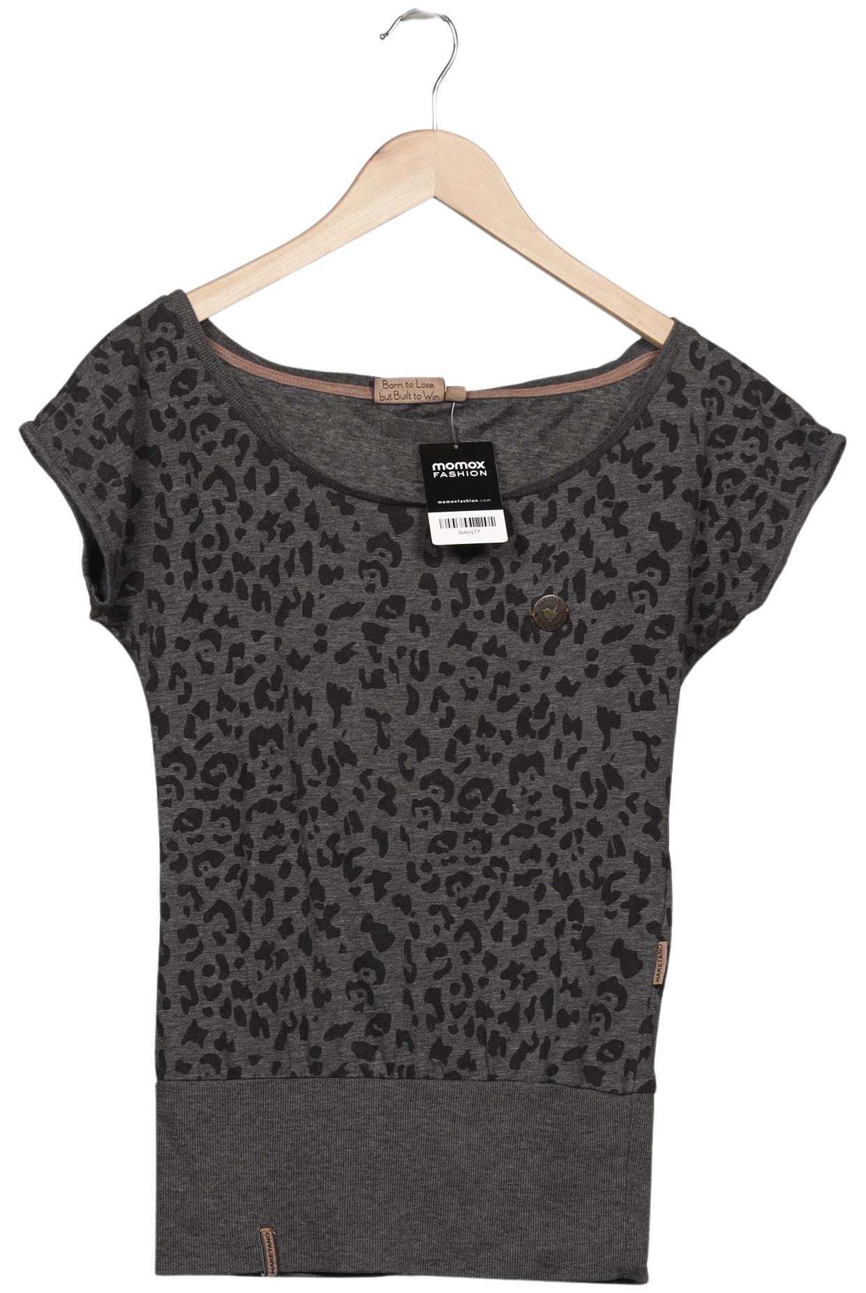 Naketano Damen T-Shirt, grau, Gr. 34