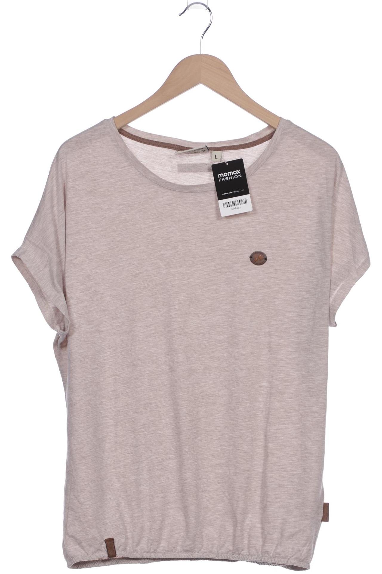 Naketano Damen T-Shirt, beige, Gr. 42