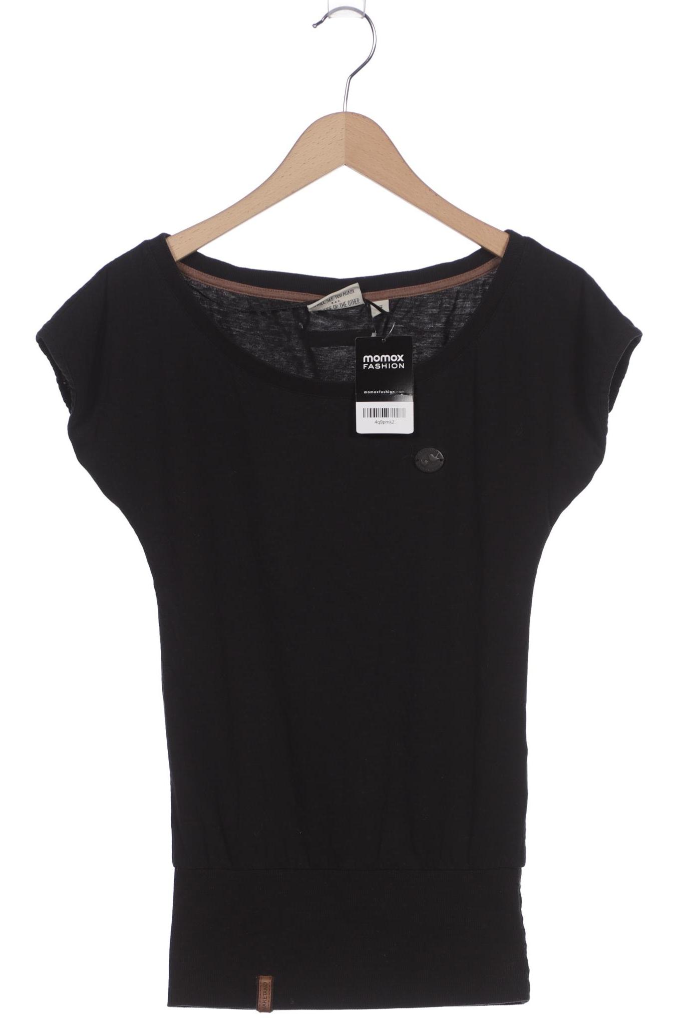 Naketano Damen T-Shirt, schwarz, Gr. 36