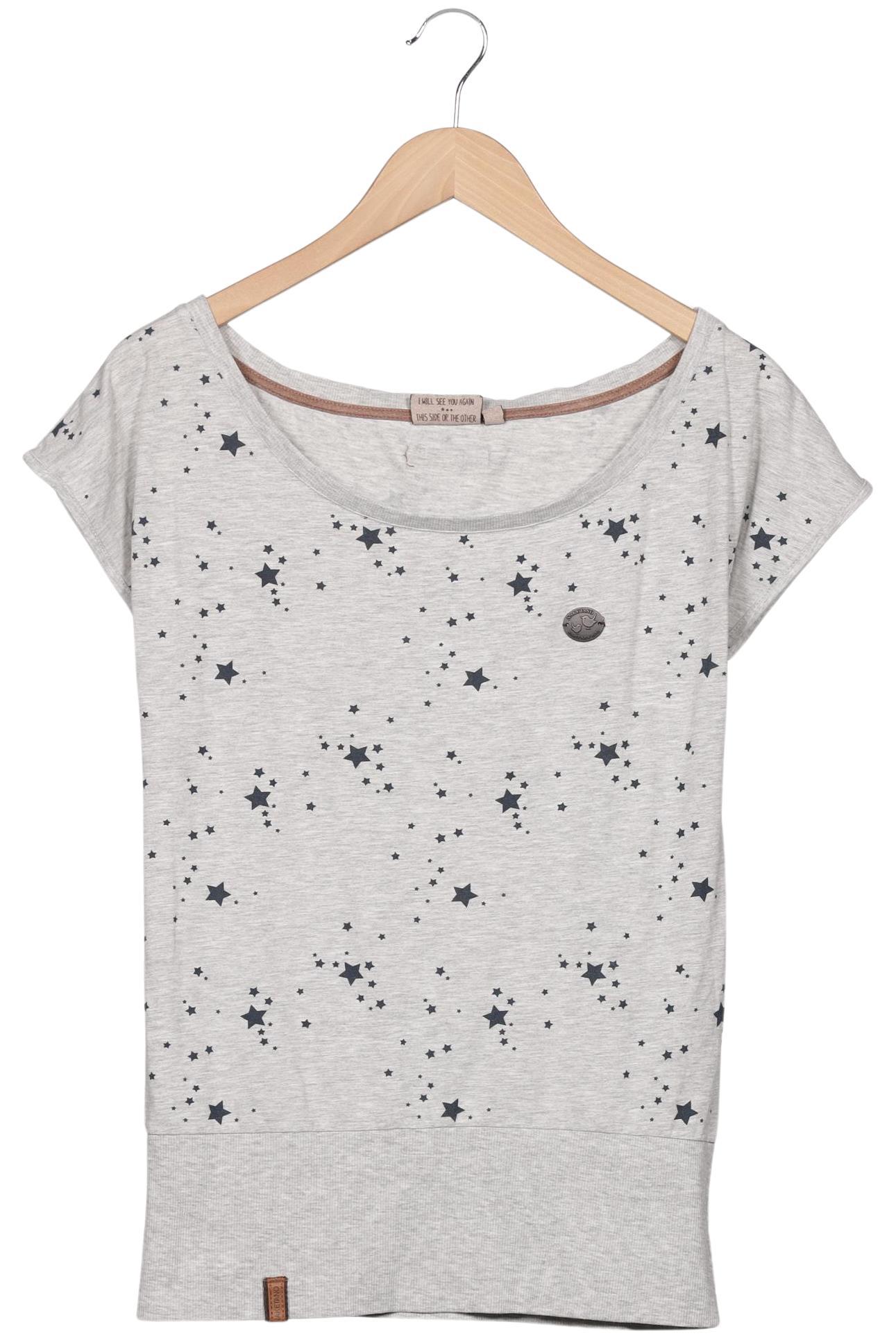 Naketano Damen T-Shirt, grau, Gr. 36