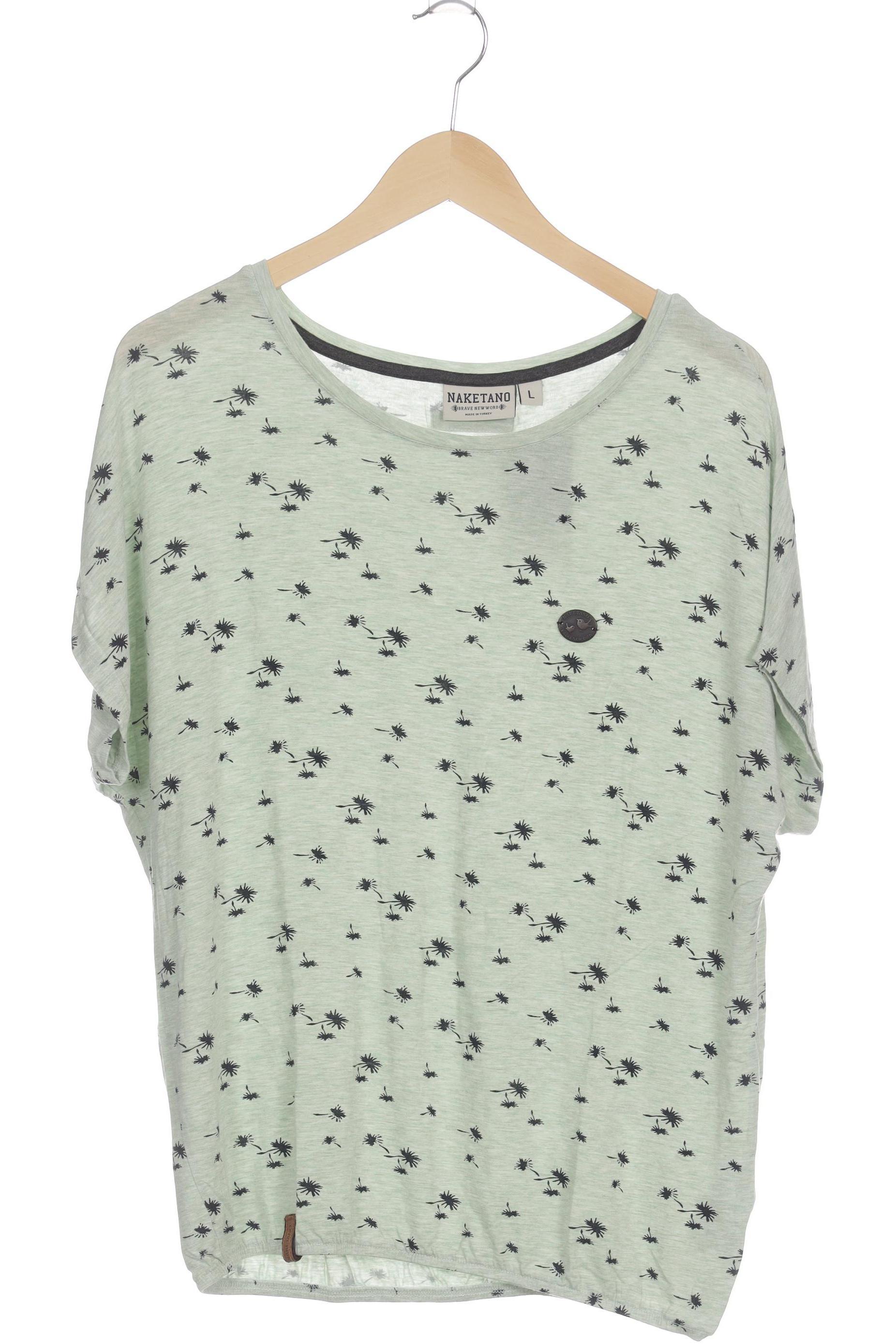 Naketano Damen T-Shirt, grün, Gr.