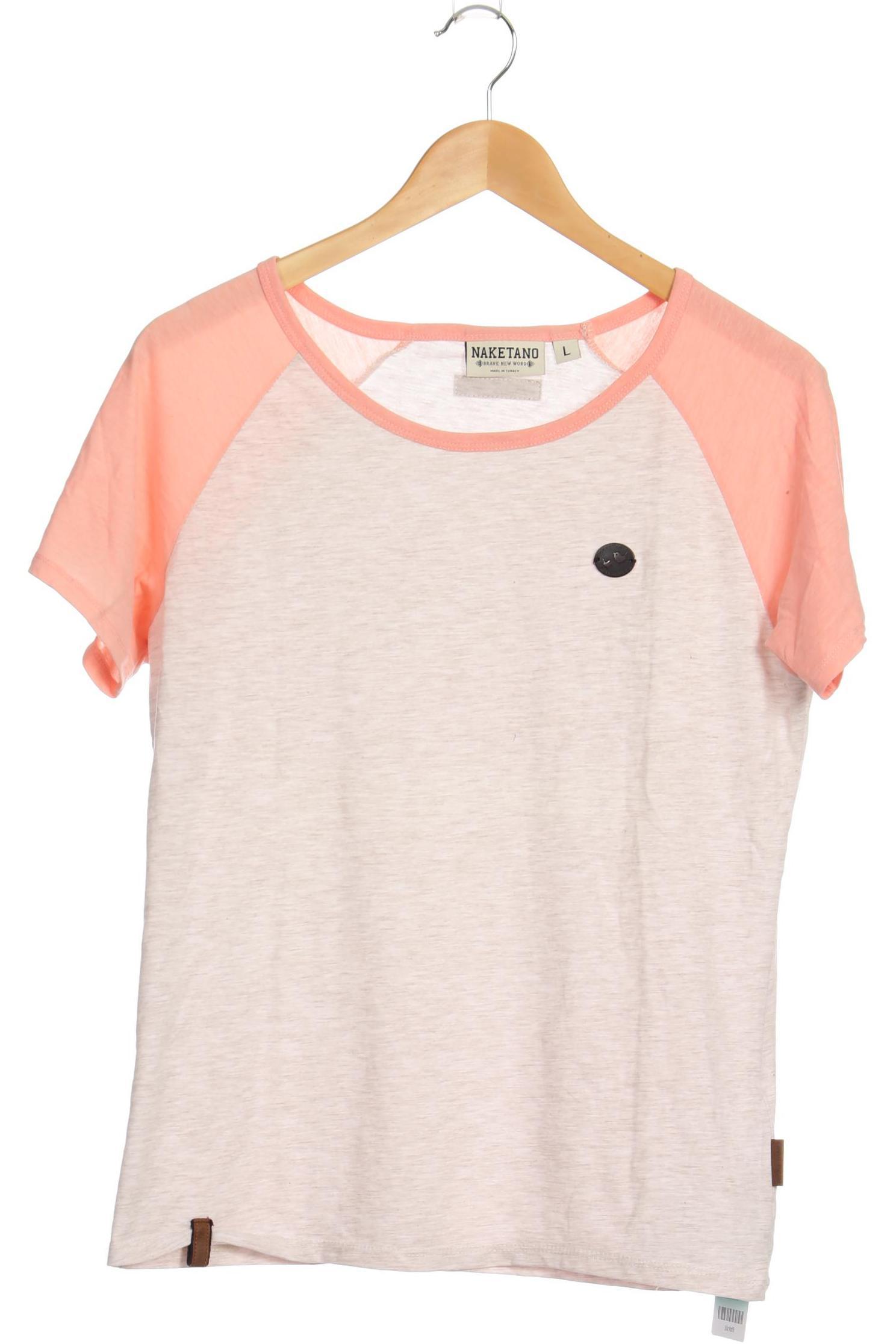 Naketano Damen T-Shirt, beige, Gr.