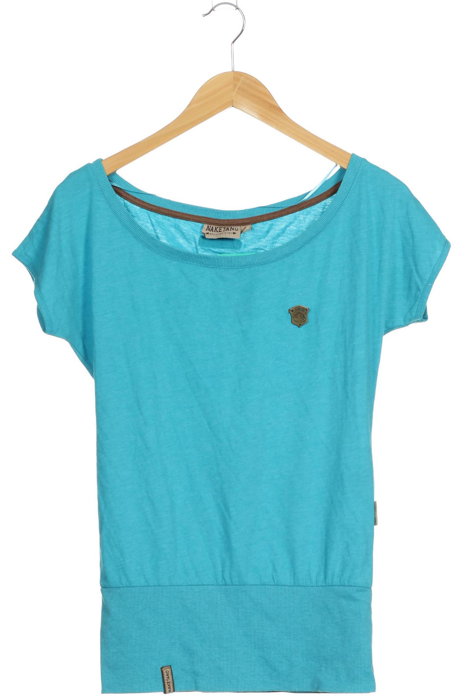 Naketano Damen T-Shirt, blau, Gr.