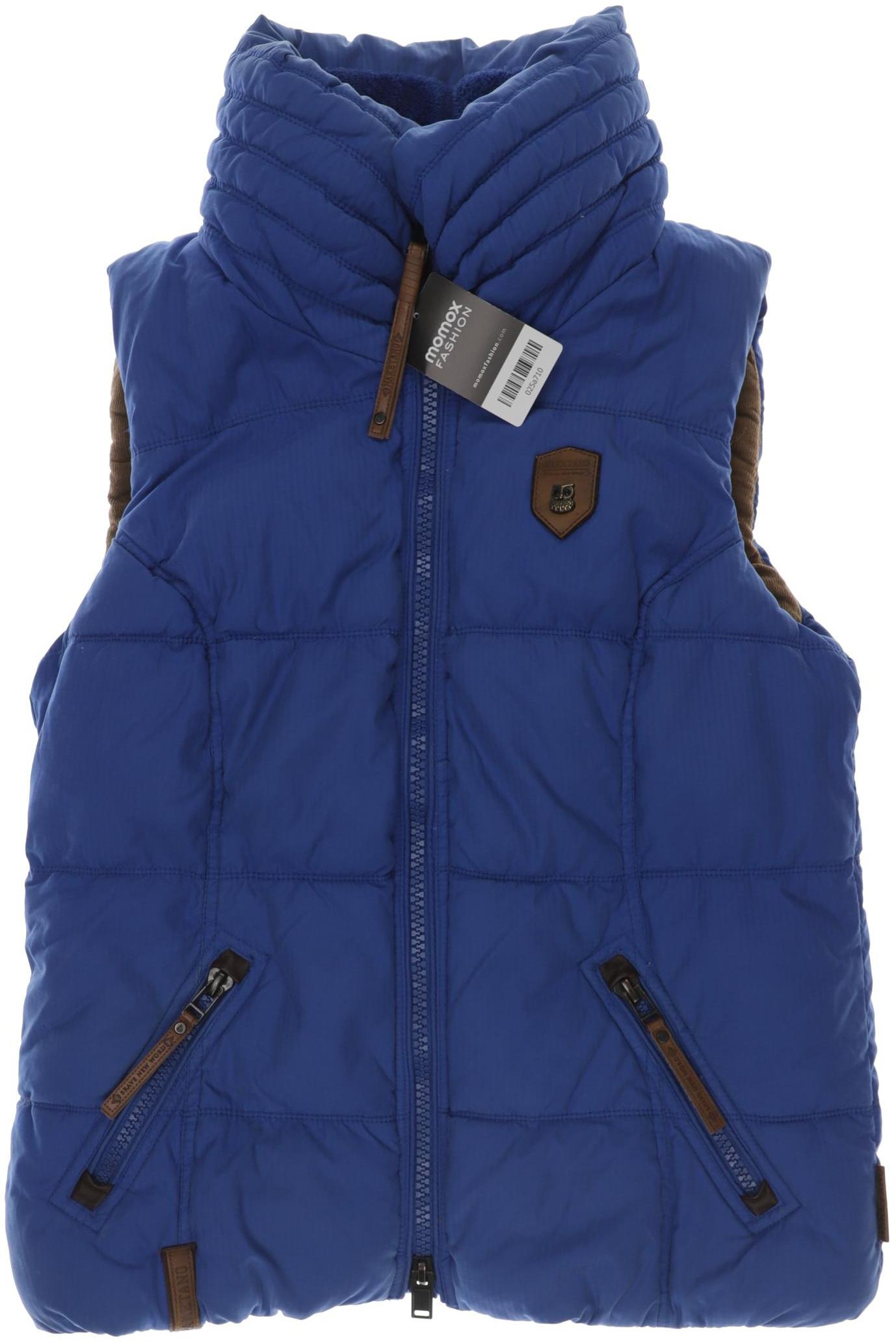 Naketano Damen Weste, blau, Gr. 44