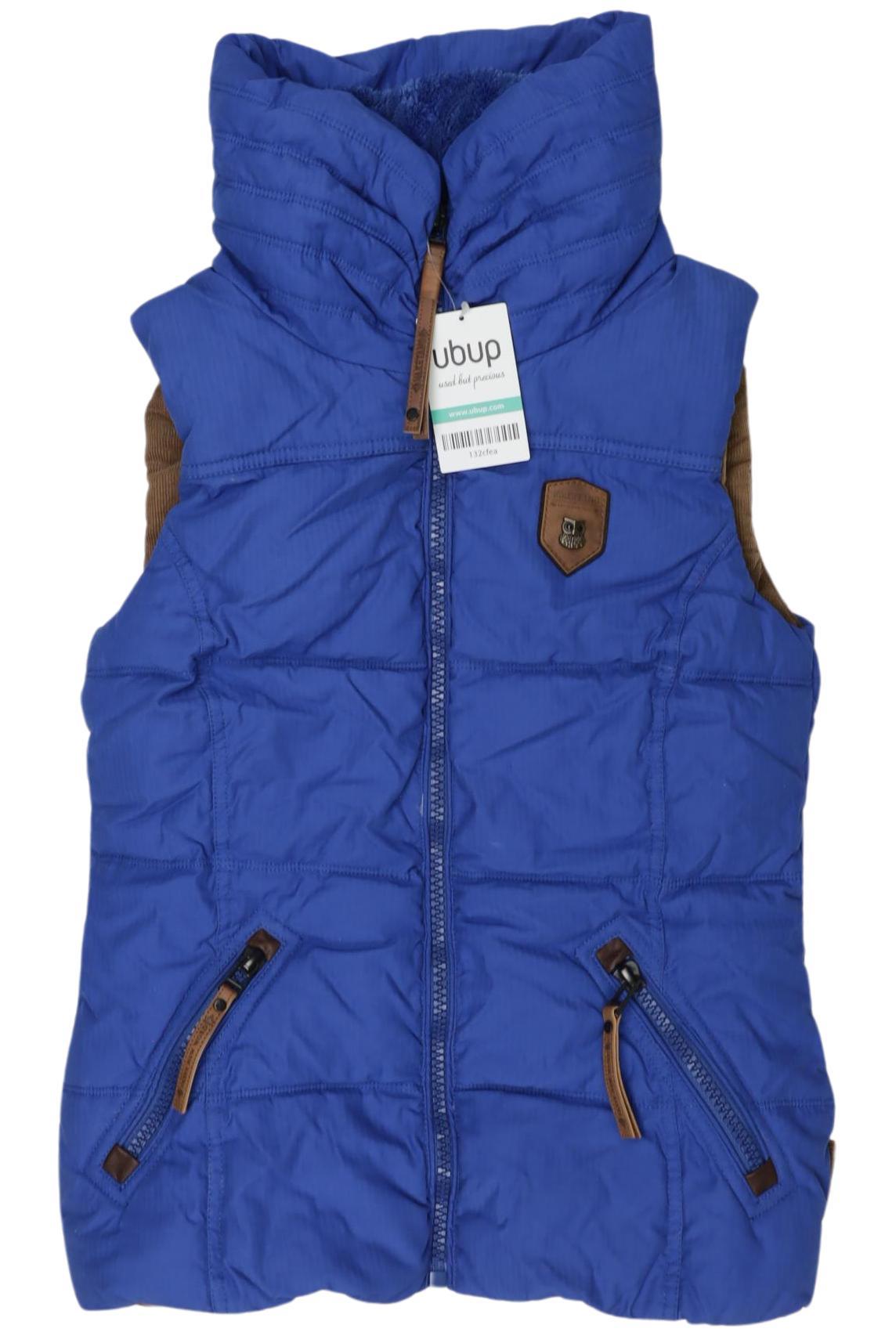 Naketano Damen Weste, blau, Gr. 36
