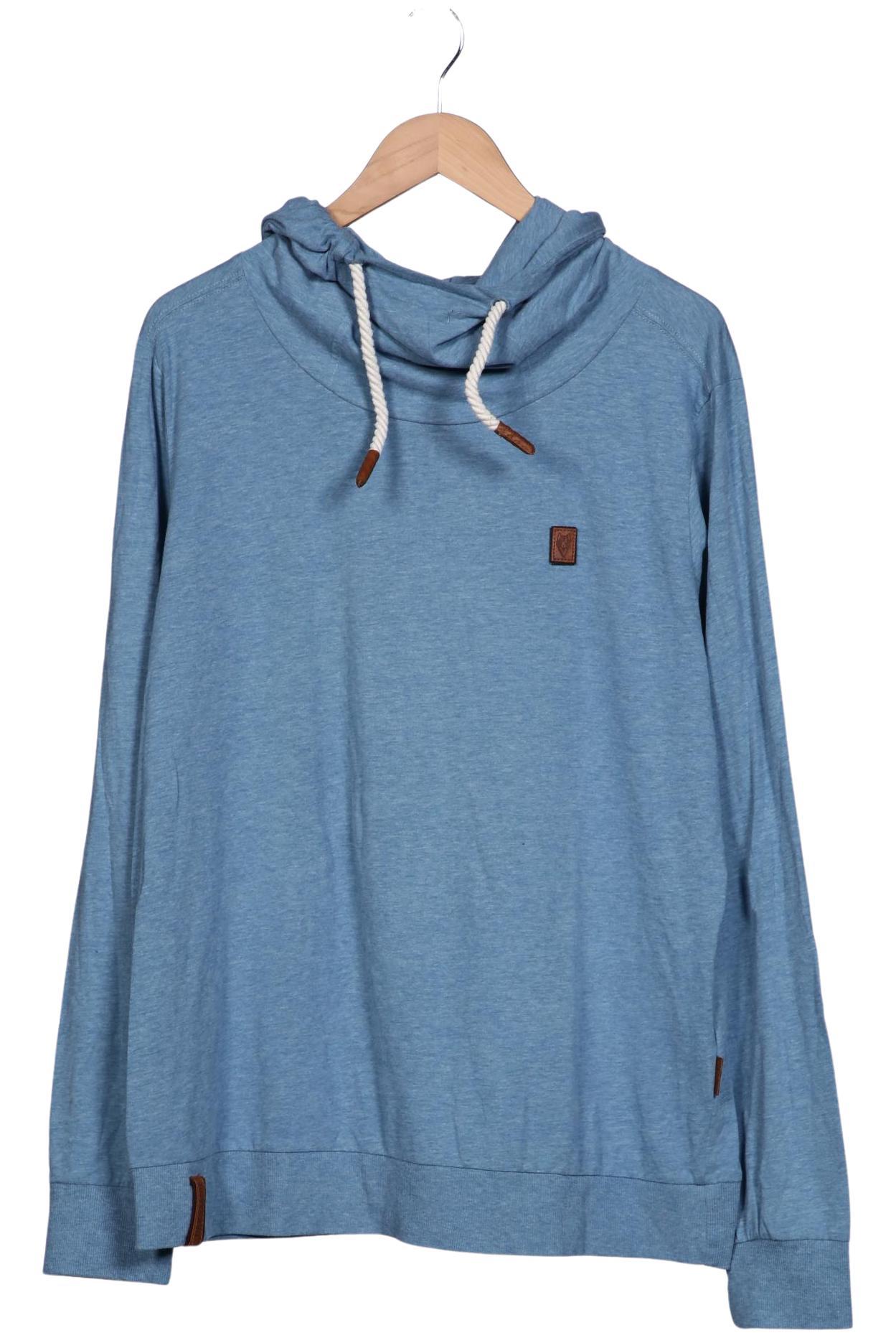 Naketano Herren Kapuzenpullover, blau, Gr. 56