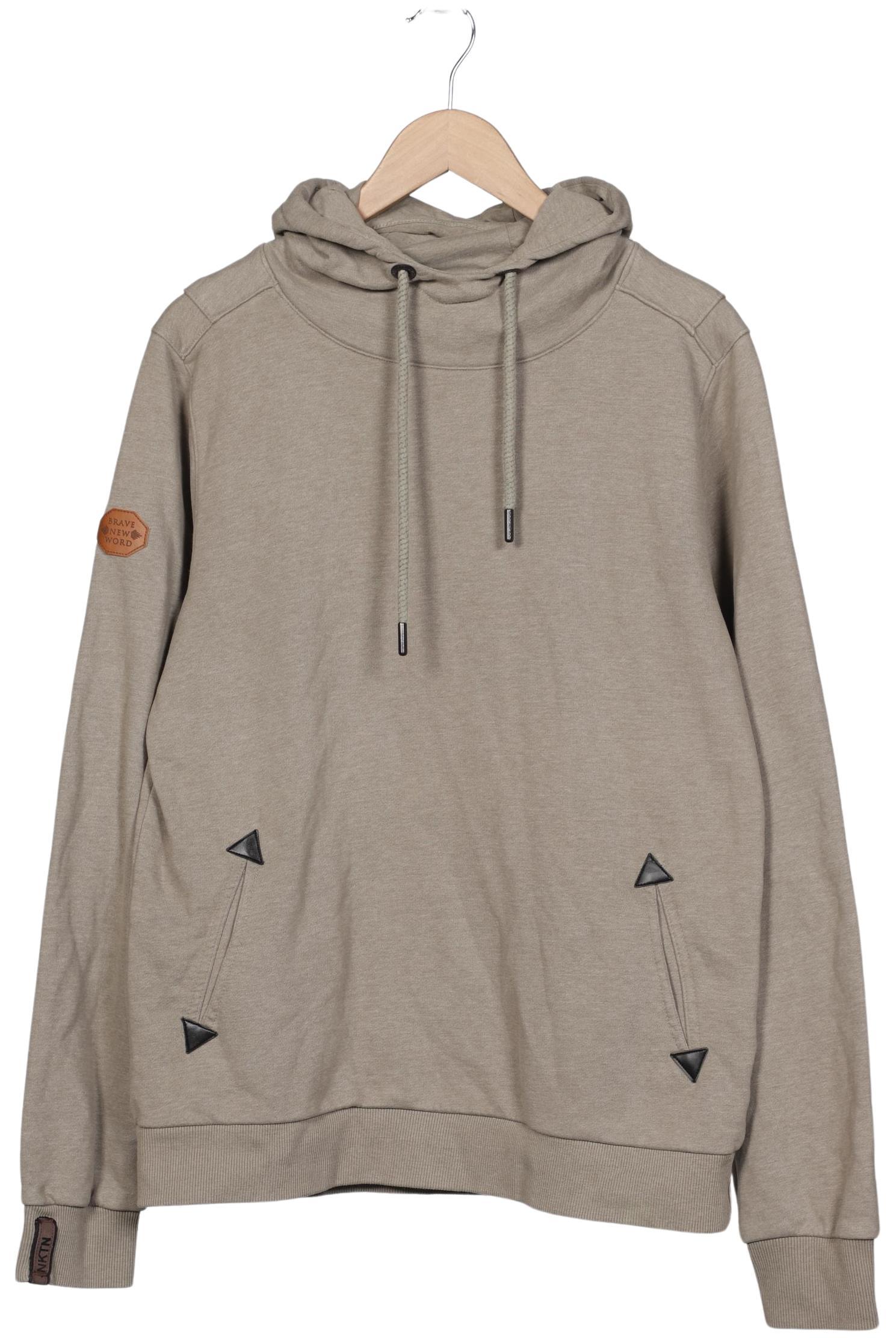 Naketano Herren Kapuzenpullover, braun, Gr. 54
