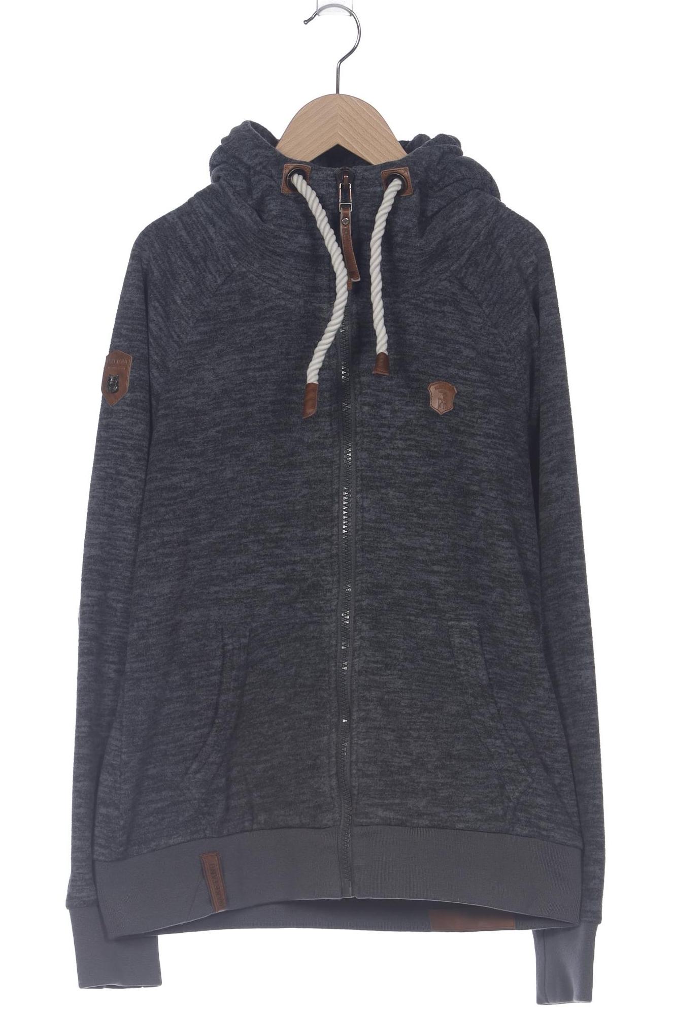 Naketano Herren Kapuzenpullover, grau, Gr. 52