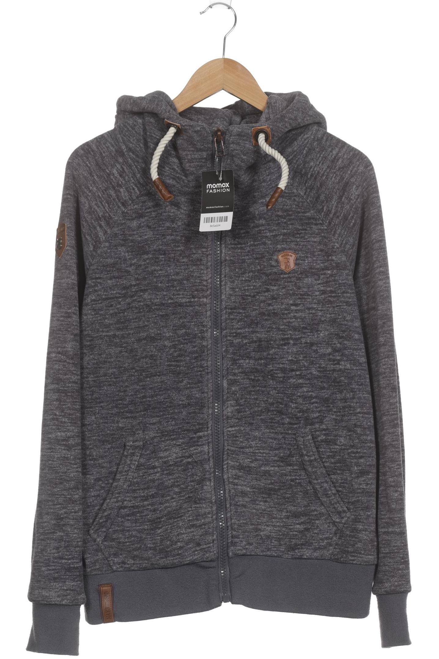 Naketano Herren Kapuzenpullover, grau, Gr. 54