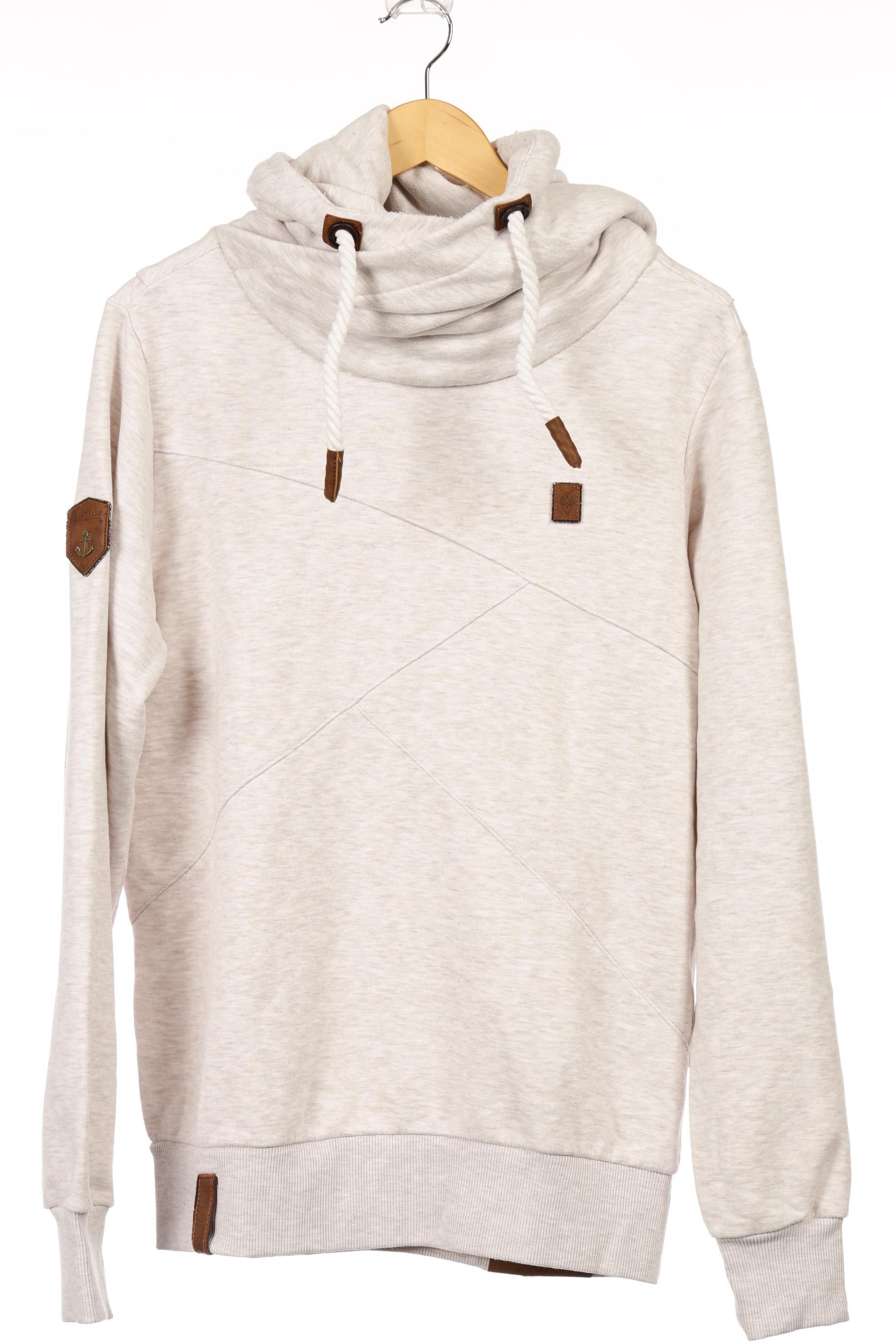 Naketano Herren Kapuzenpullover, weiß, Gr.