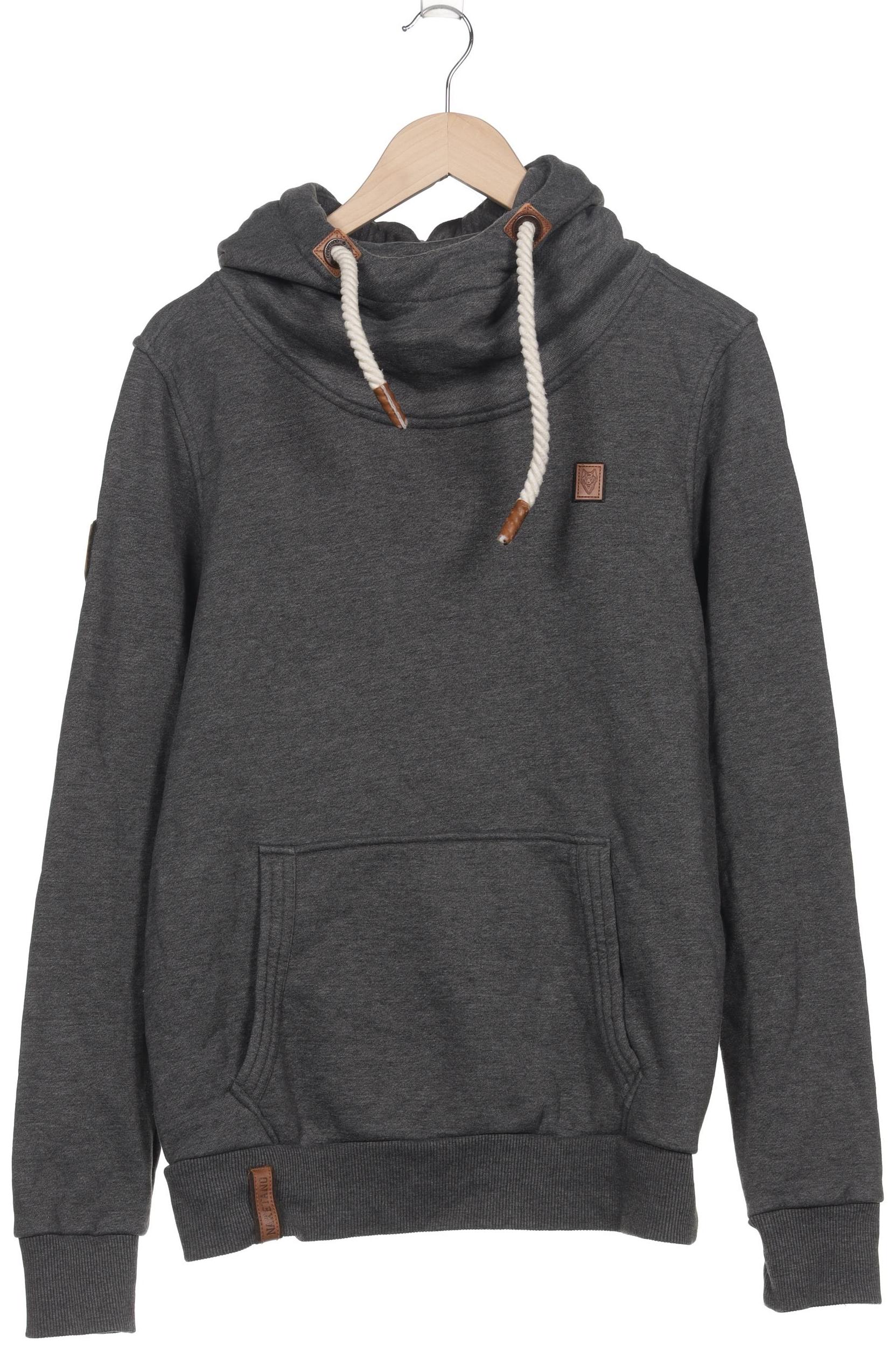 Naketano Herren Kapuzenpullover, grau, Gr. 48