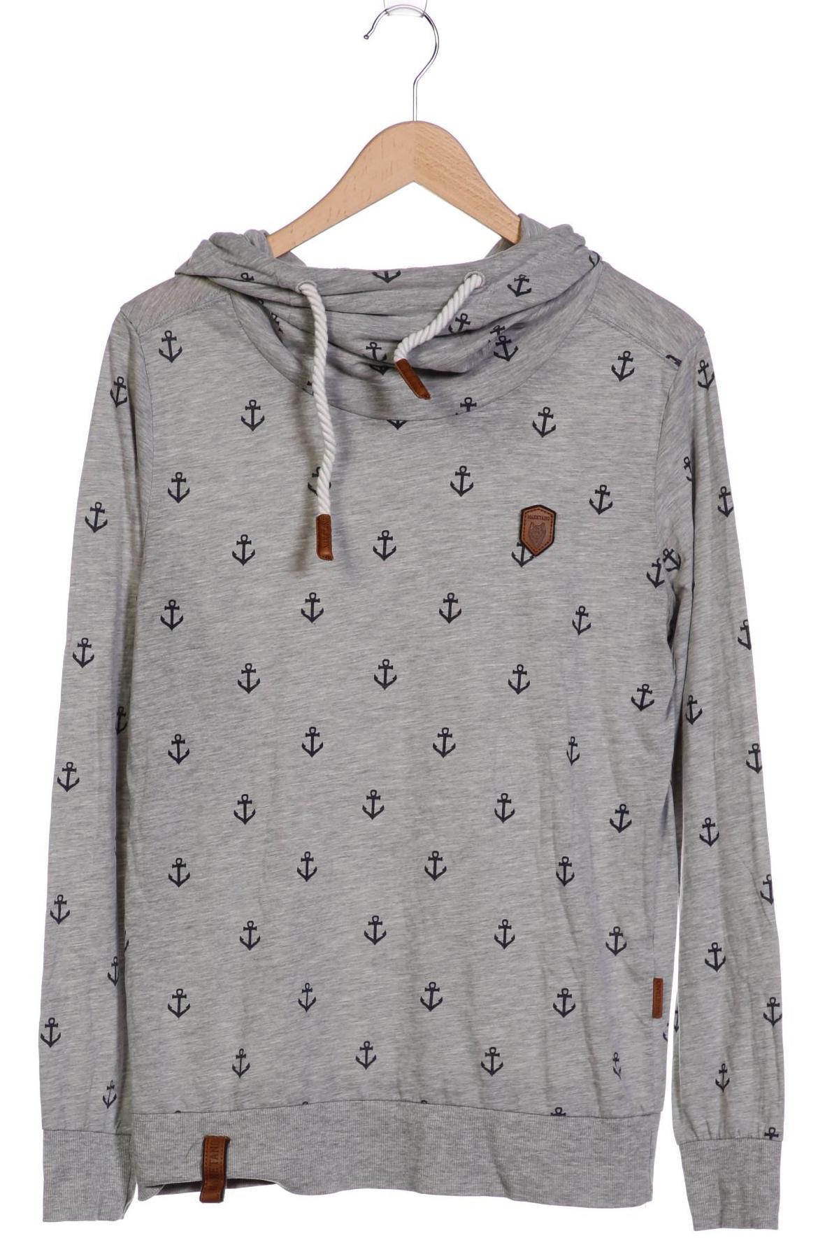 Naketano Herren Kapuzenpullover, grau, Gr. 48