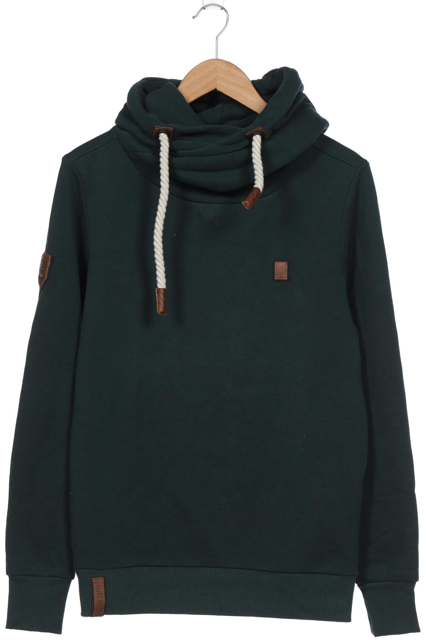 Naketano Herren Kapuzenpullover, grün, Gr. 46