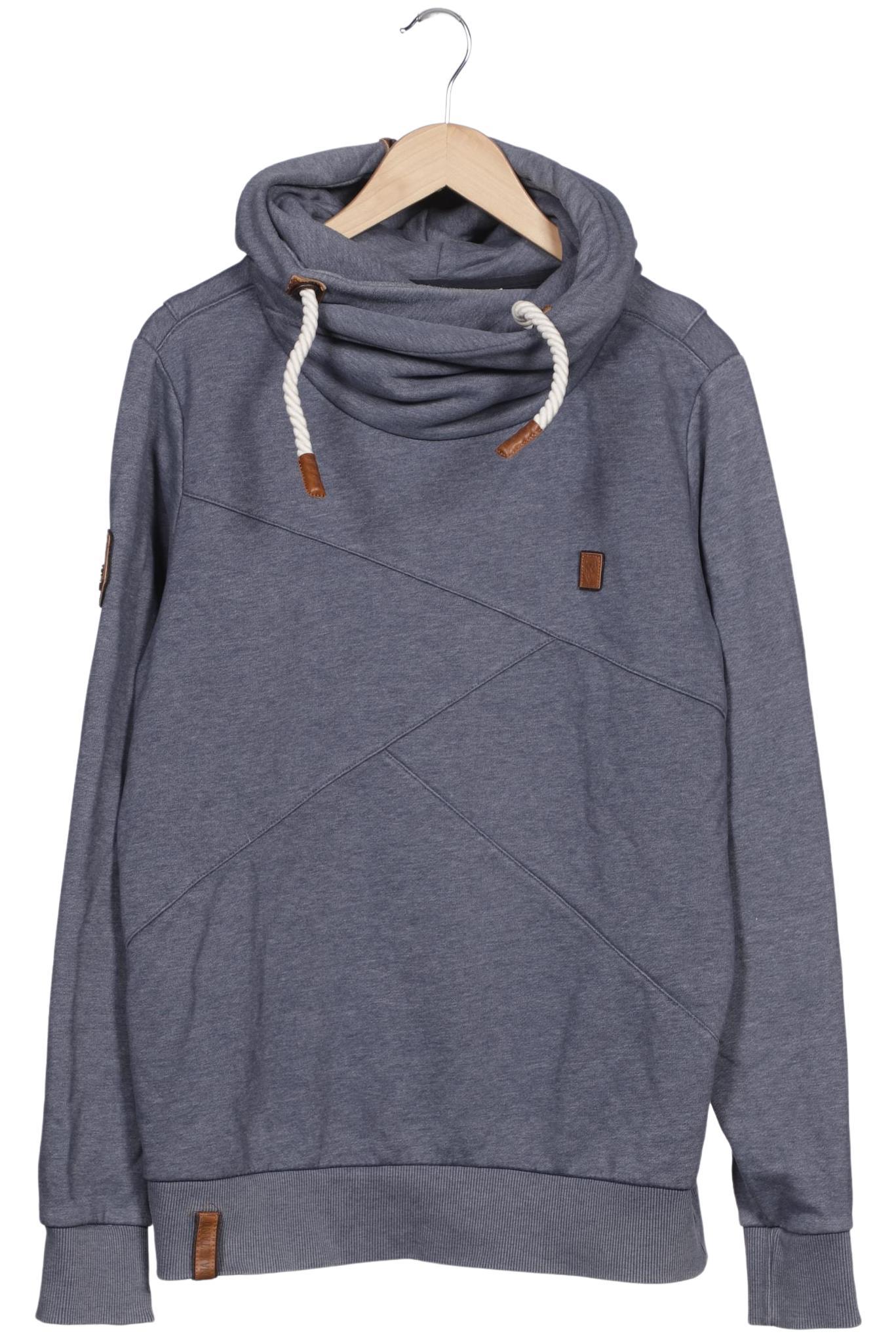 Naketano Herren Kapuzenpullover, blau, Gr. 54