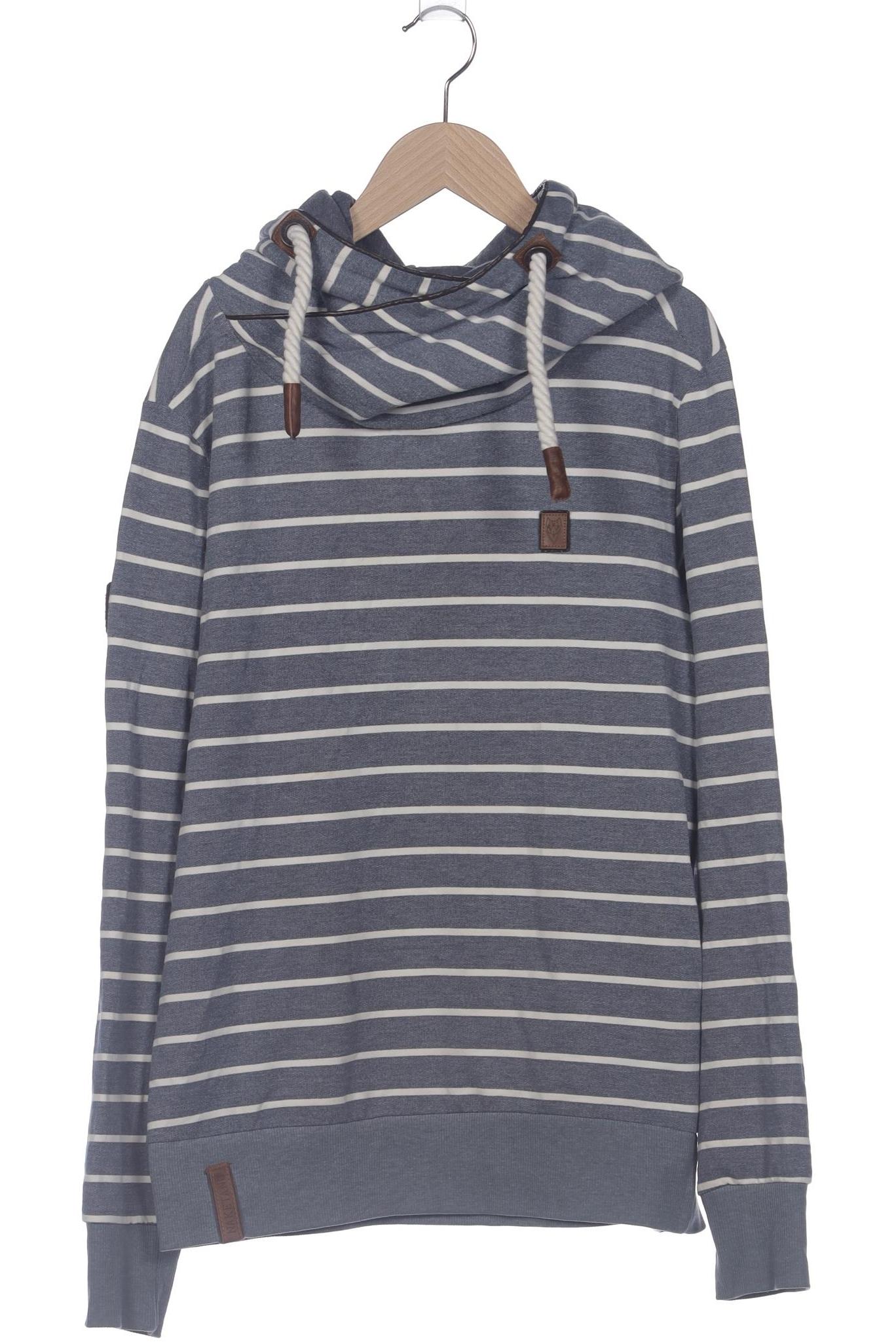 Naketano Herren Kapuzenpullover, blau, Gr. 48
