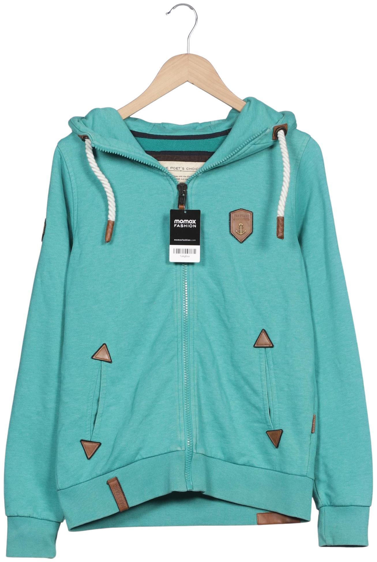 Naketano Herren Kapuzenpullover, türkis, Gr. 46