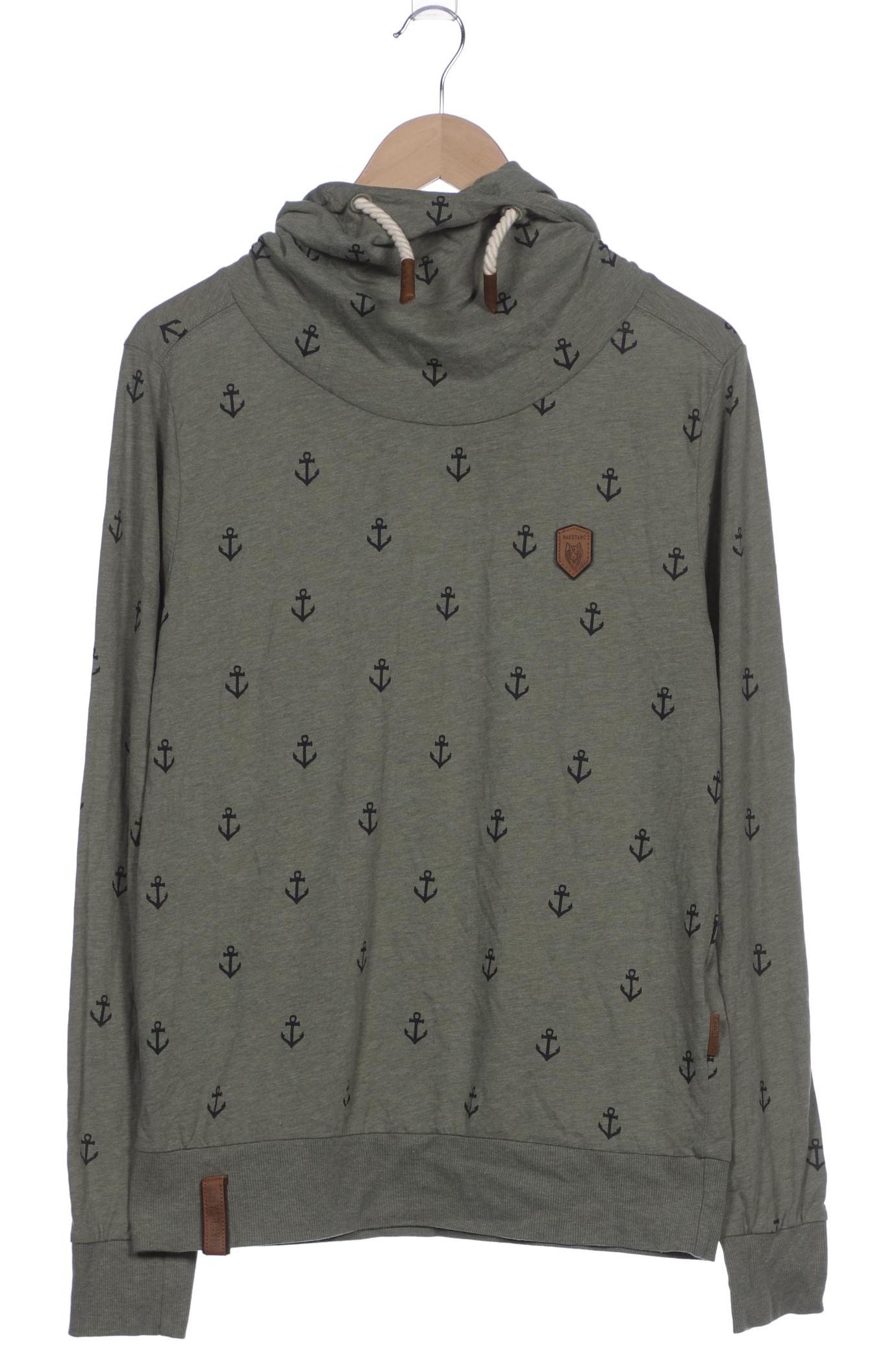 Naketano Herren Kapuzenpullover, grün, Gr. 48