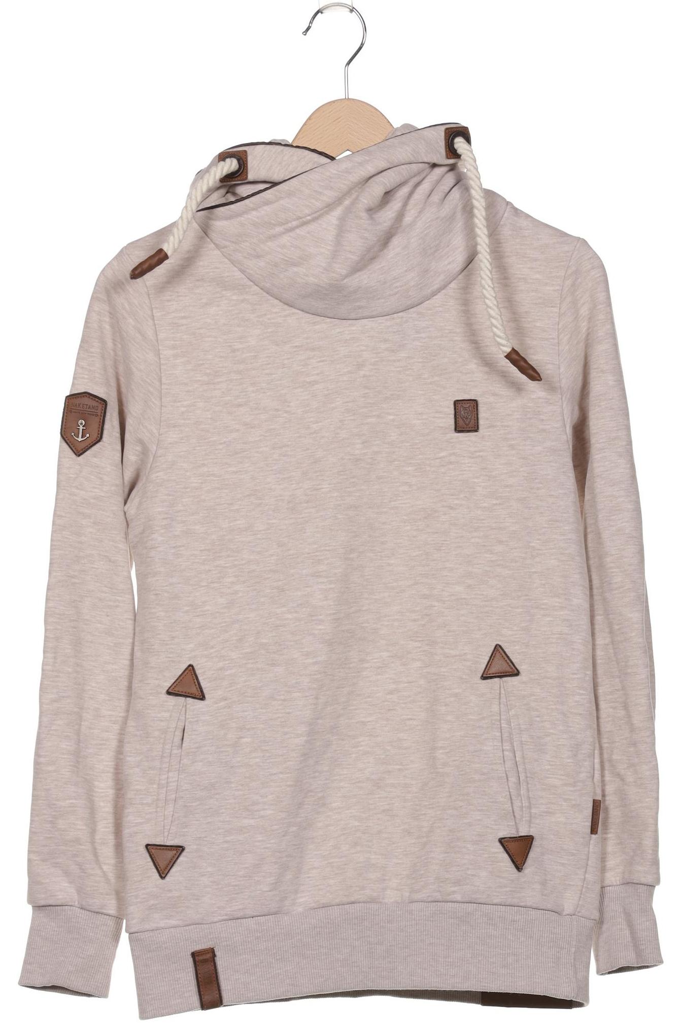 Naketano Herren Kapuzenpullover, beige, Gr. 46