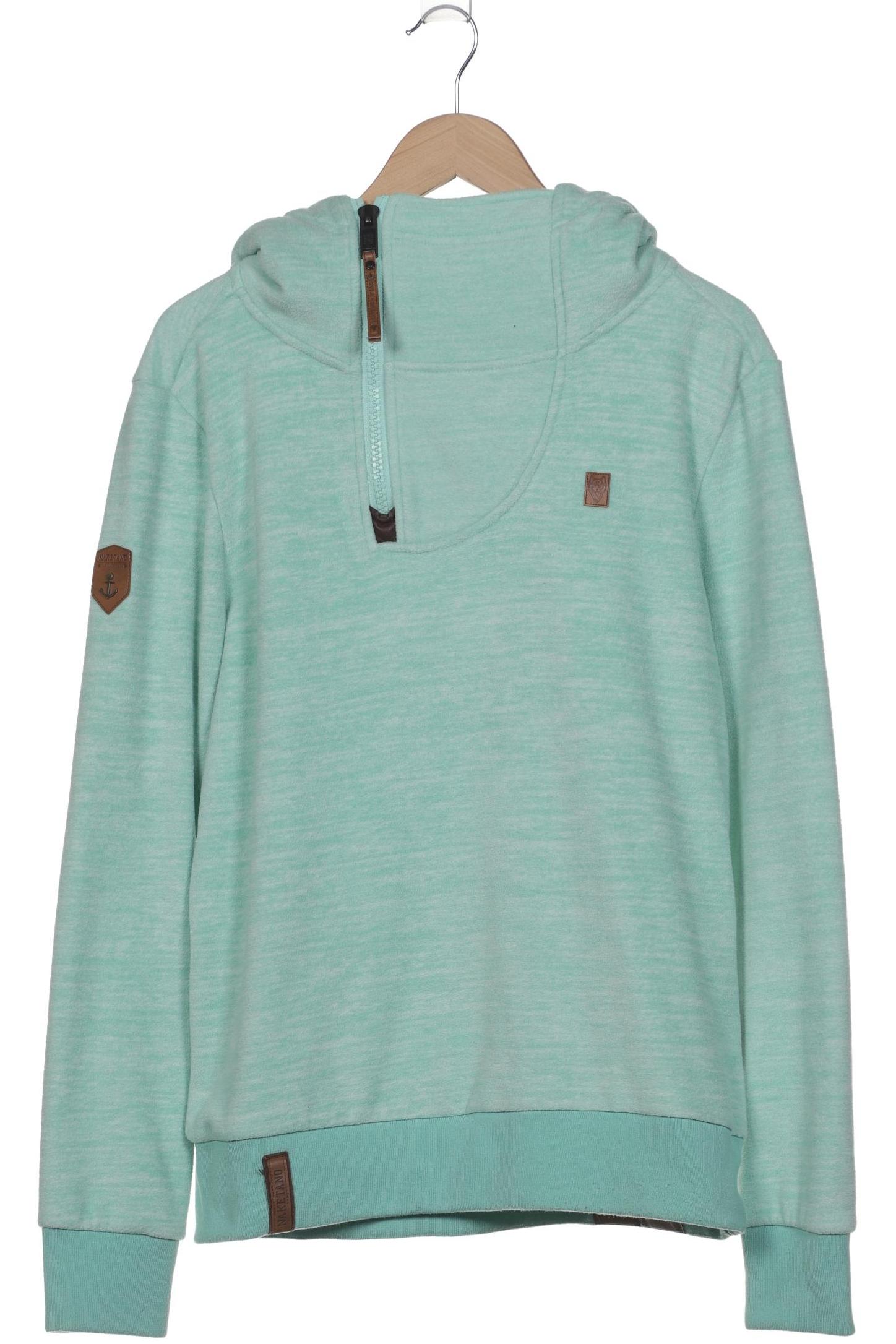 Naketano Herren Kapuzenpullover, türkis, Gr. 52