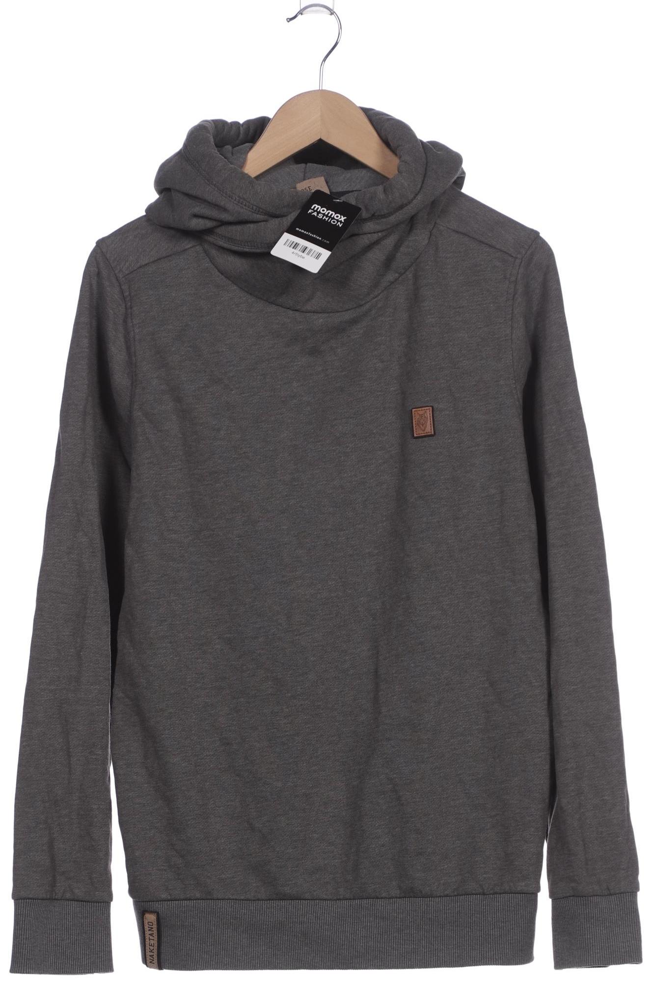 Naketano Herren Kapuzenpullover, grau, Gr. 54