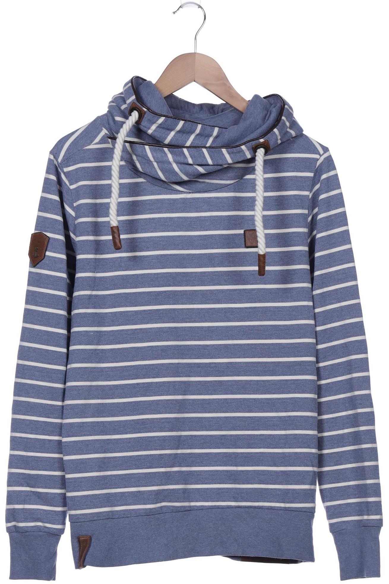 Naketano Herren Kapuzenpullover, blau, Gr. 52