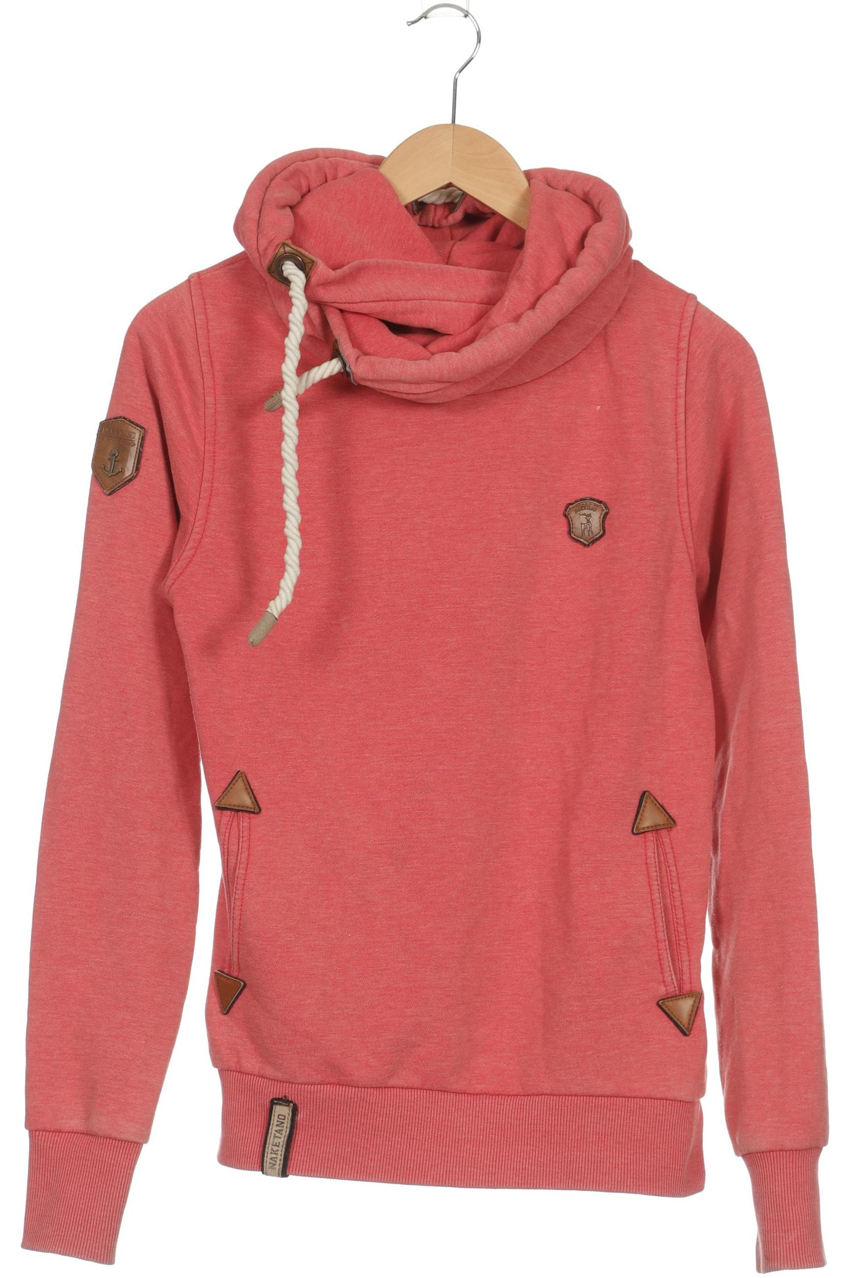 Naketano Herren Kapuzenpullover, pink, Gr. 46