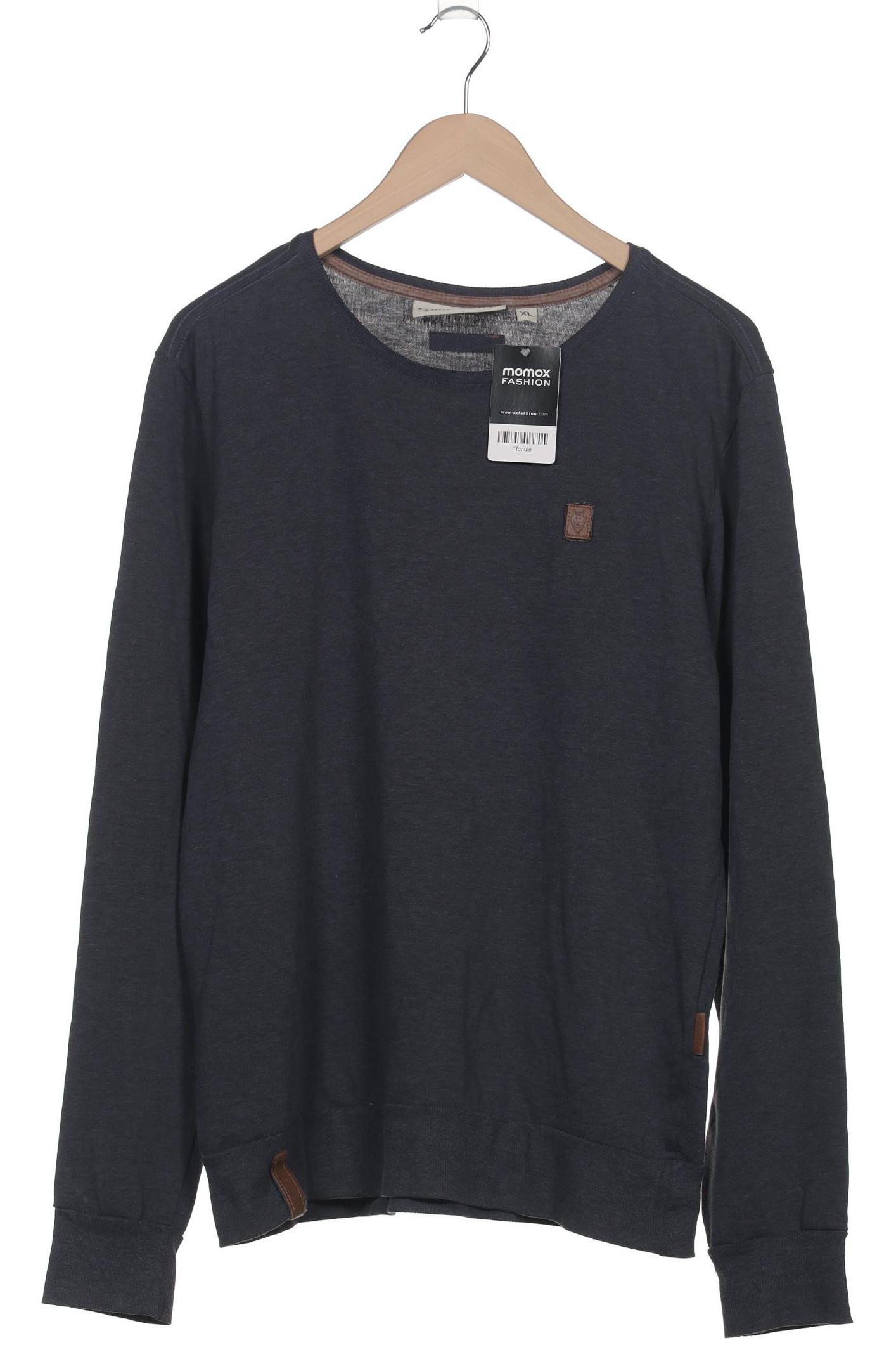 Naketano Herren Langarmshirt, grau, Gr. 54