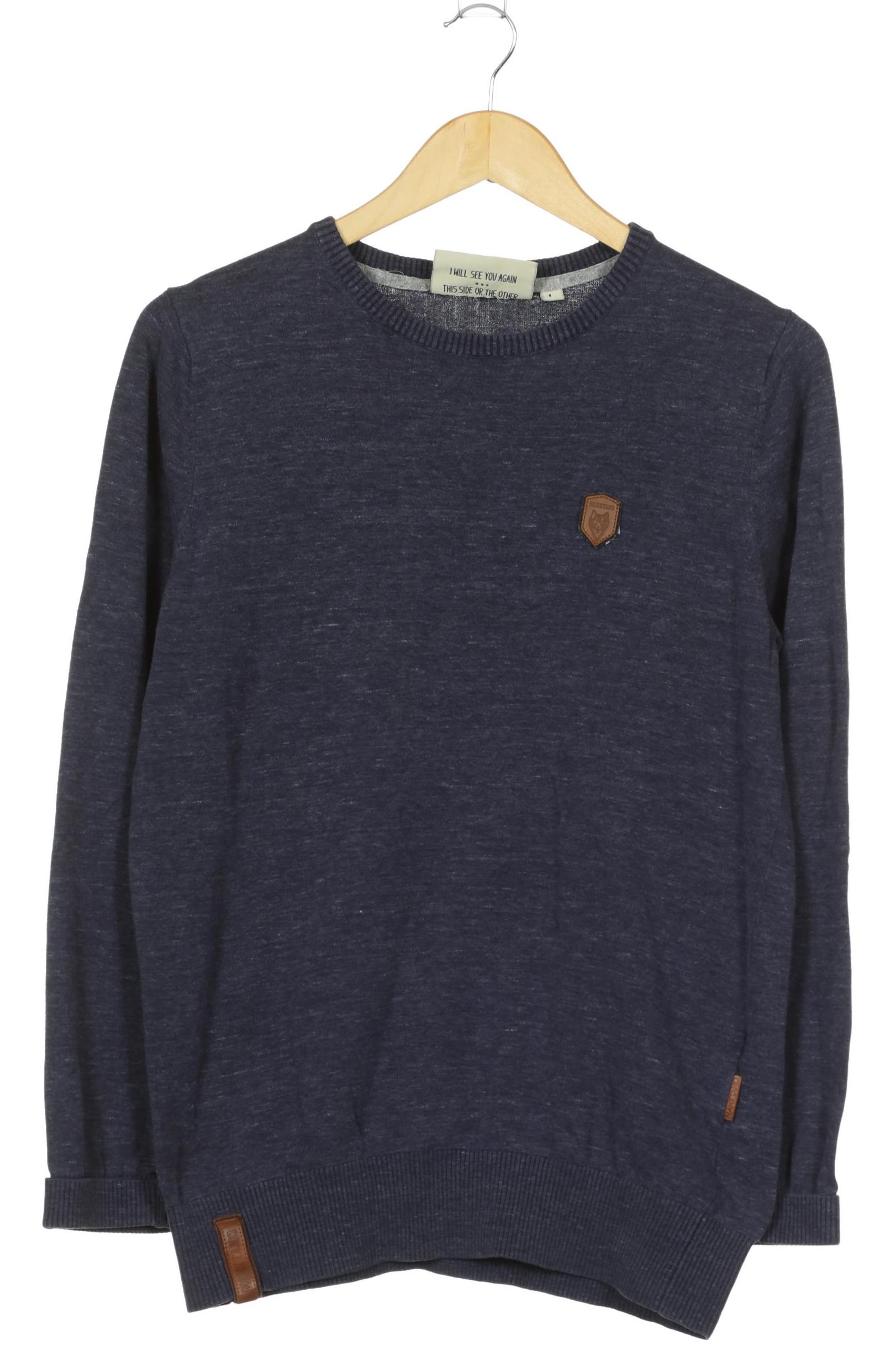 Naketano Herren Pullover, blau, Gr.