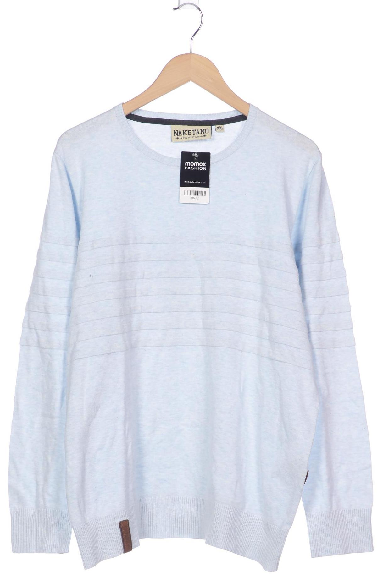 Naketano Herren Pullover, blau, Gr. 56