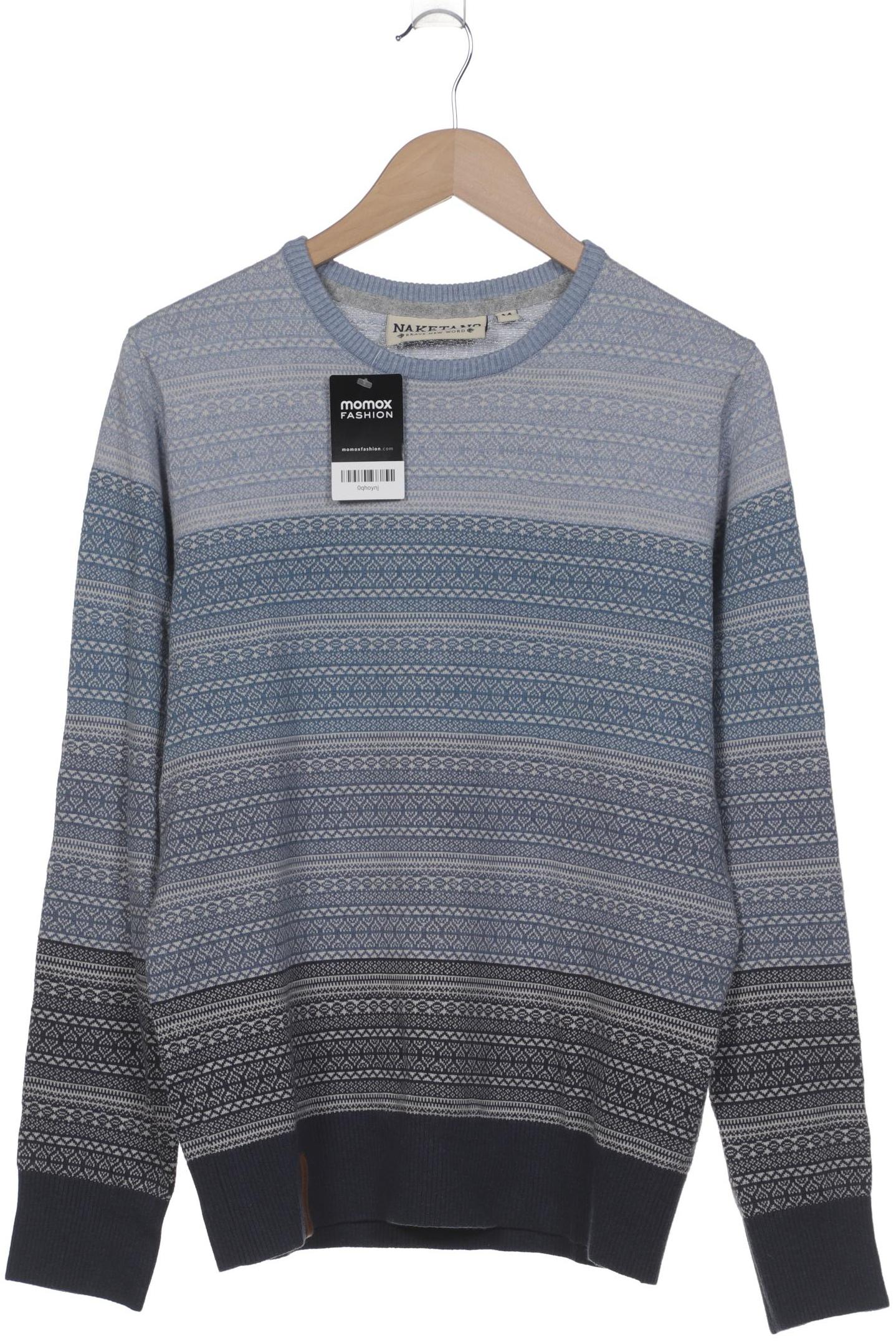 Naketano Herren Pullover, blau, Gr. 48