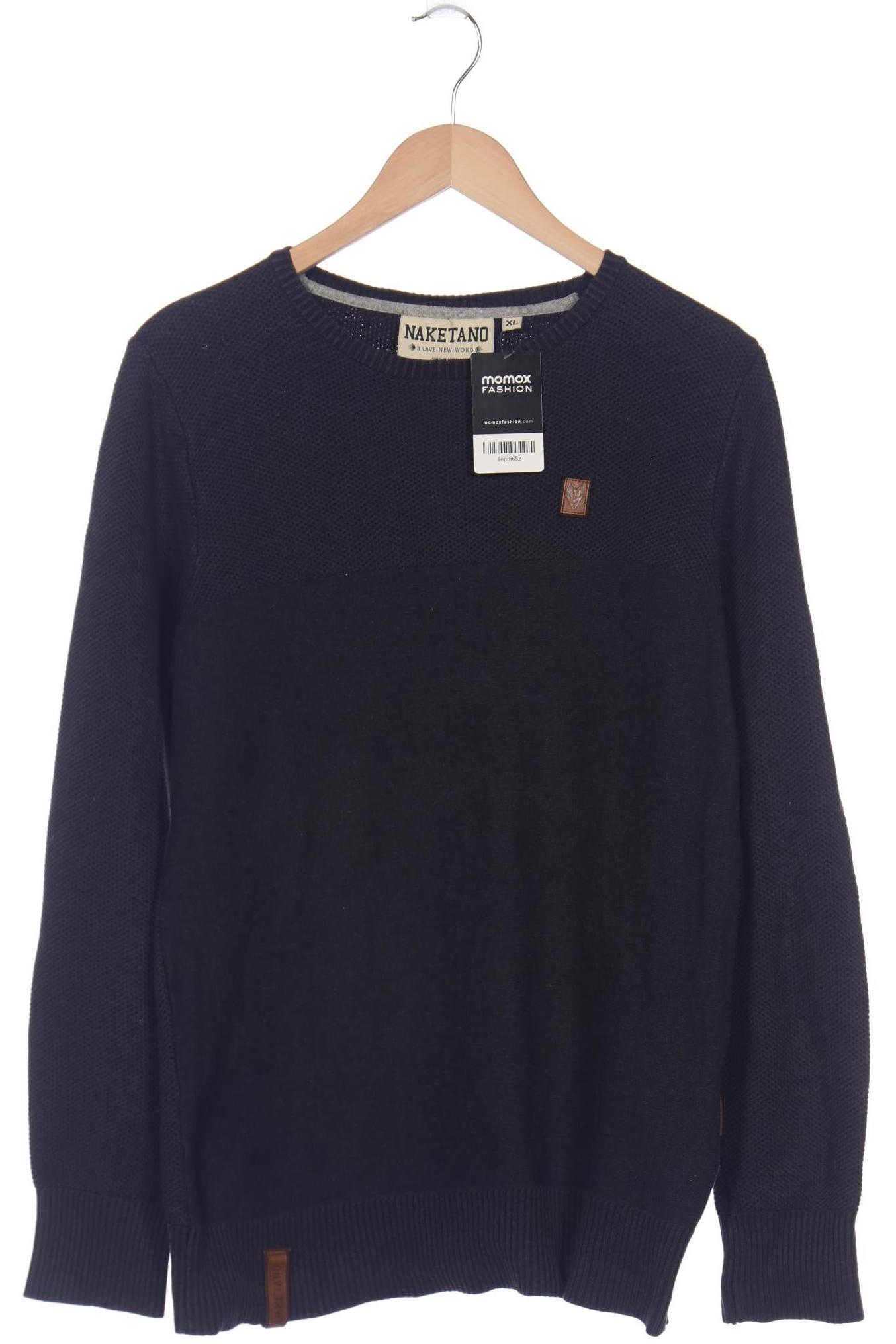 Naketano Herren Pullover, marineblau, Gr. 54