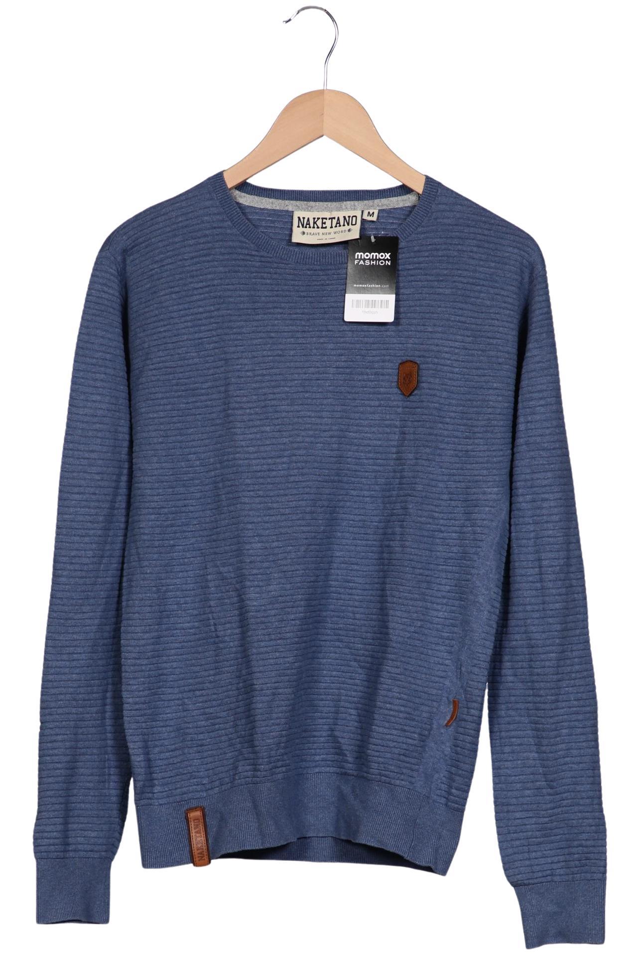Naketano Herren Pullover, blau, Gr. 48