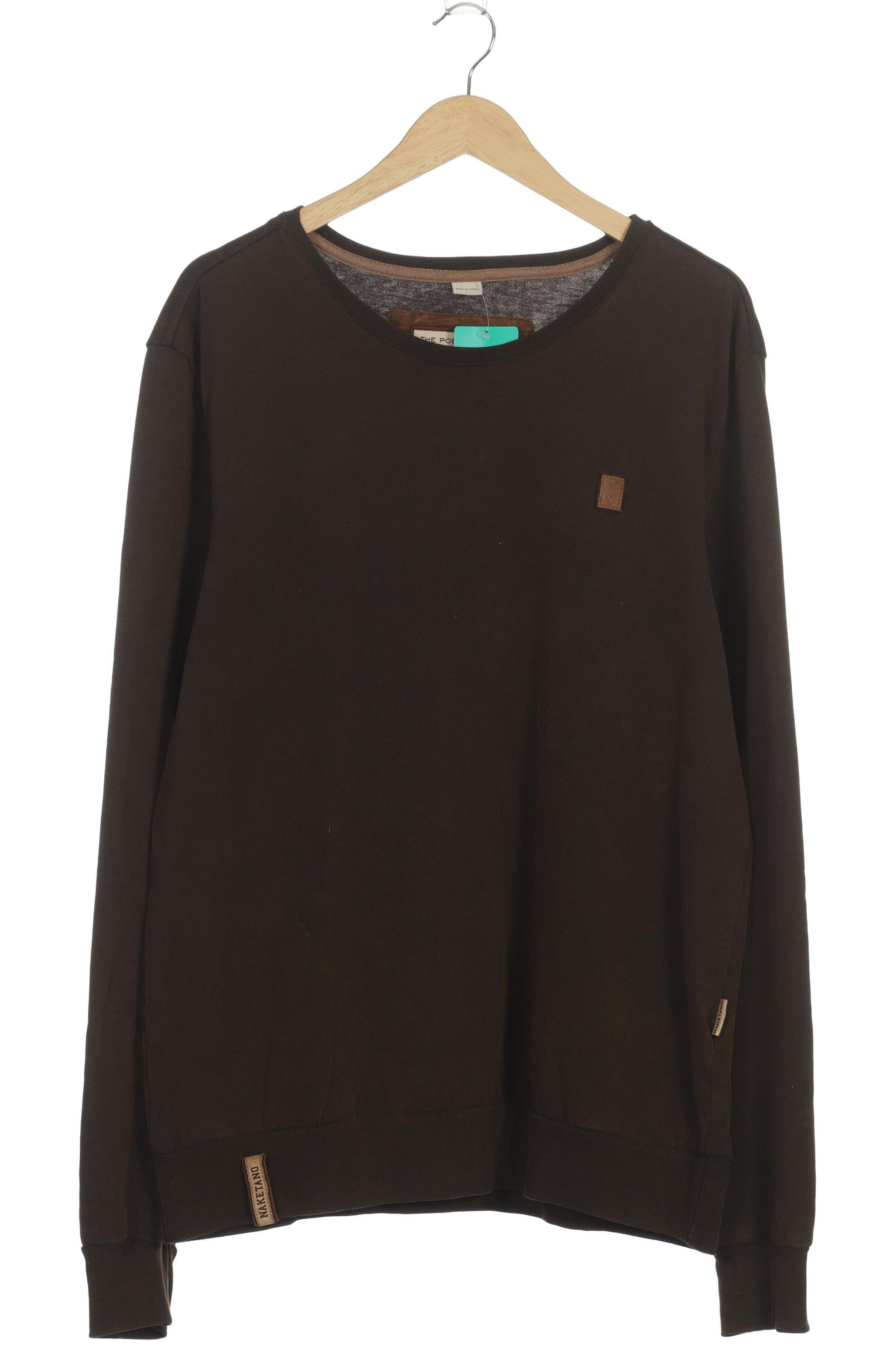 Naketano Herren Pullover, braun, Gr.