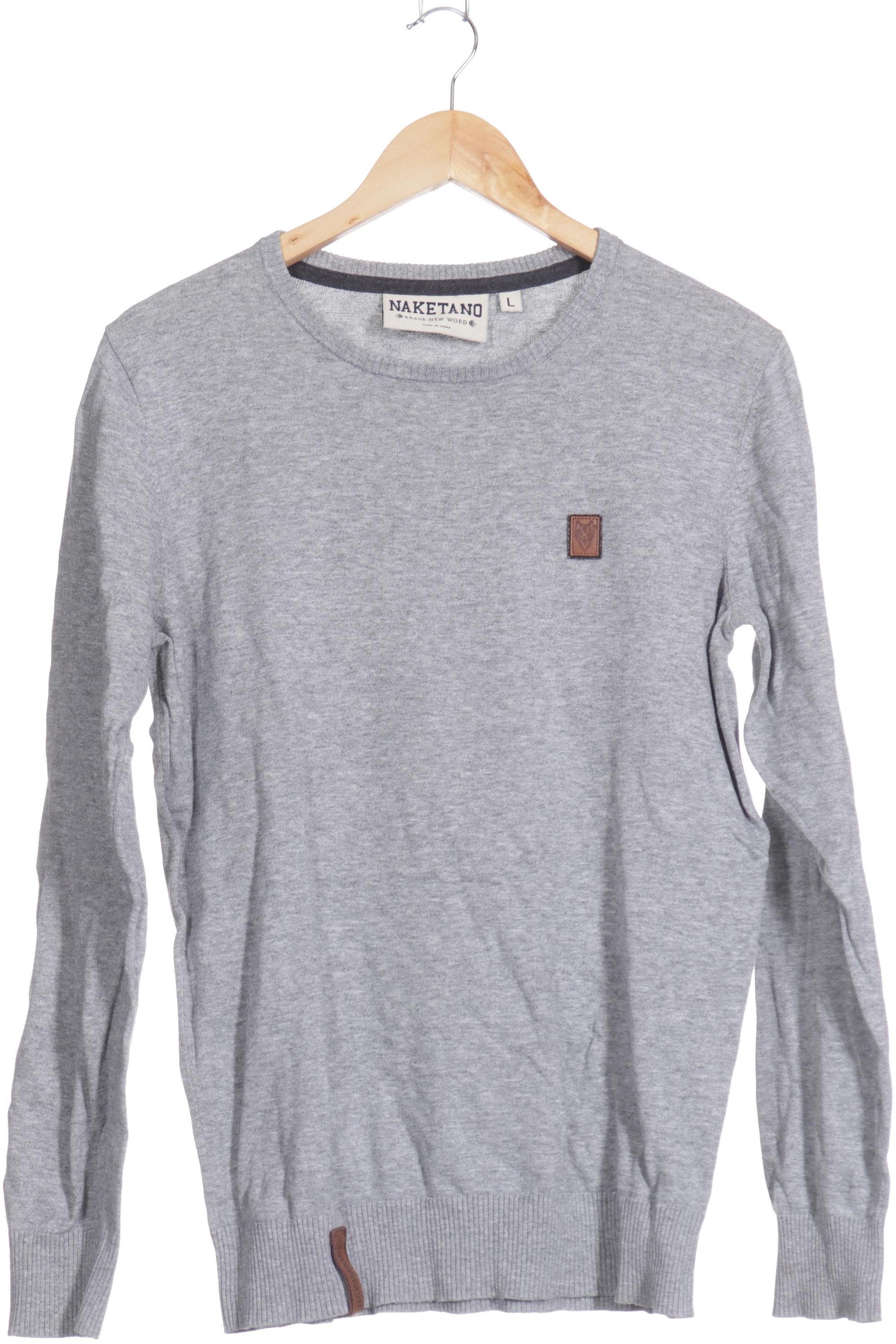 Naketano Herren Pullover, grau, Gr.