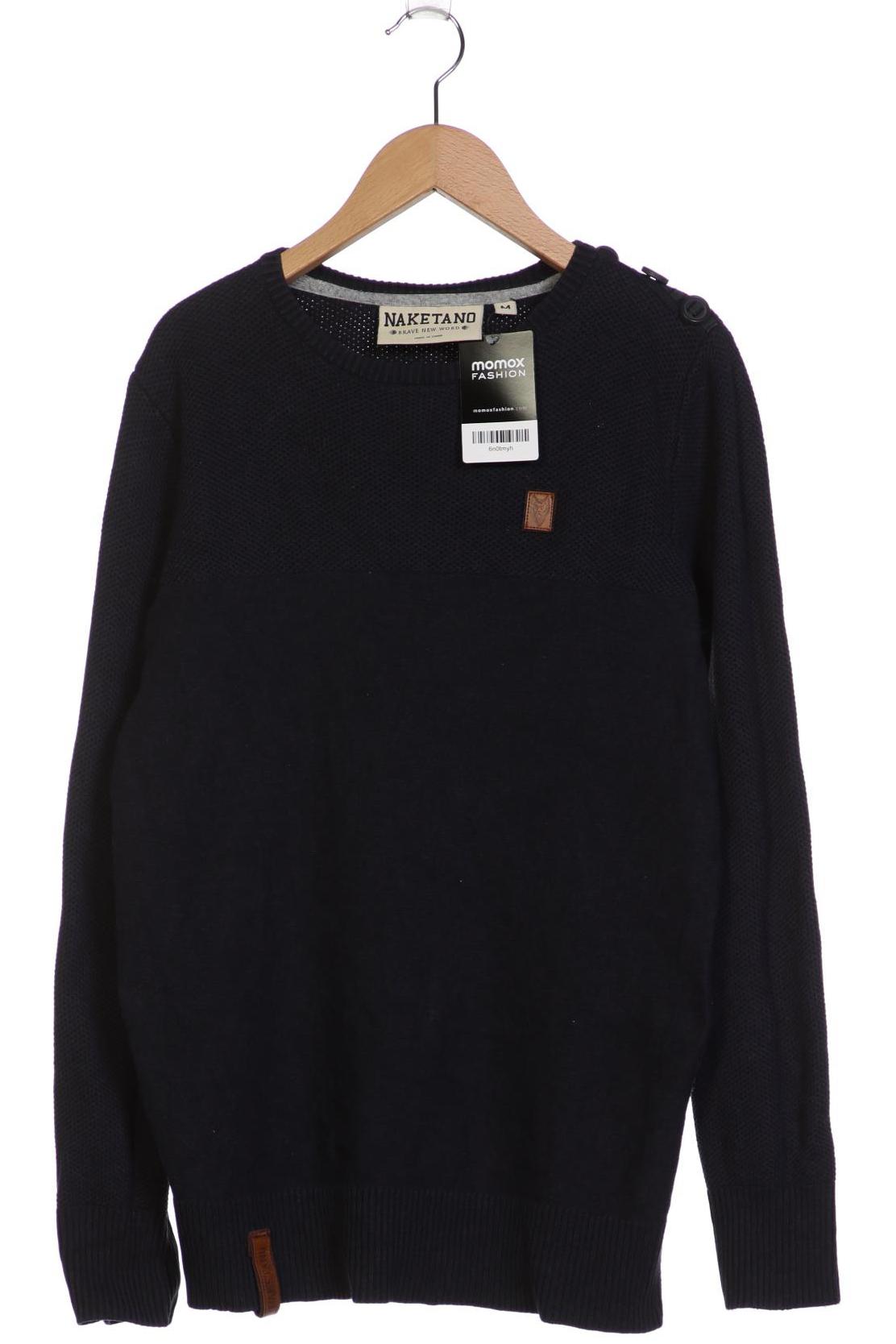 Naketano Herren Pullover, marineblau, Gr. 48
