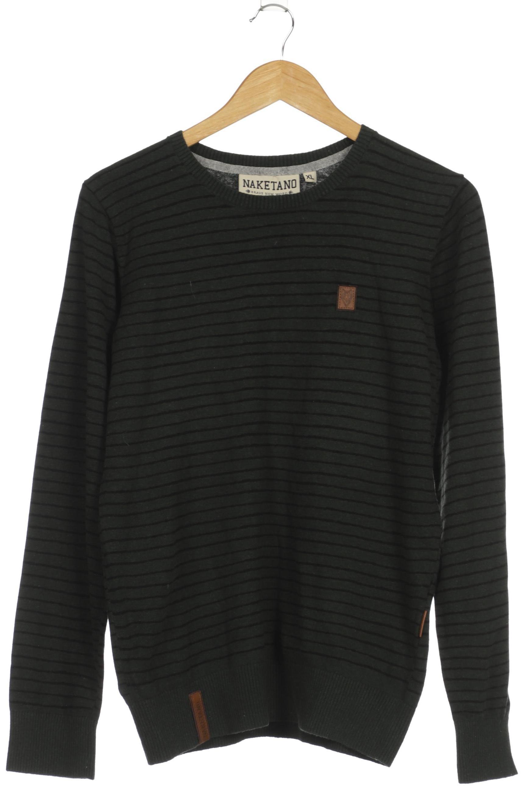 Naketano Herren Pullover, grün, Gr.