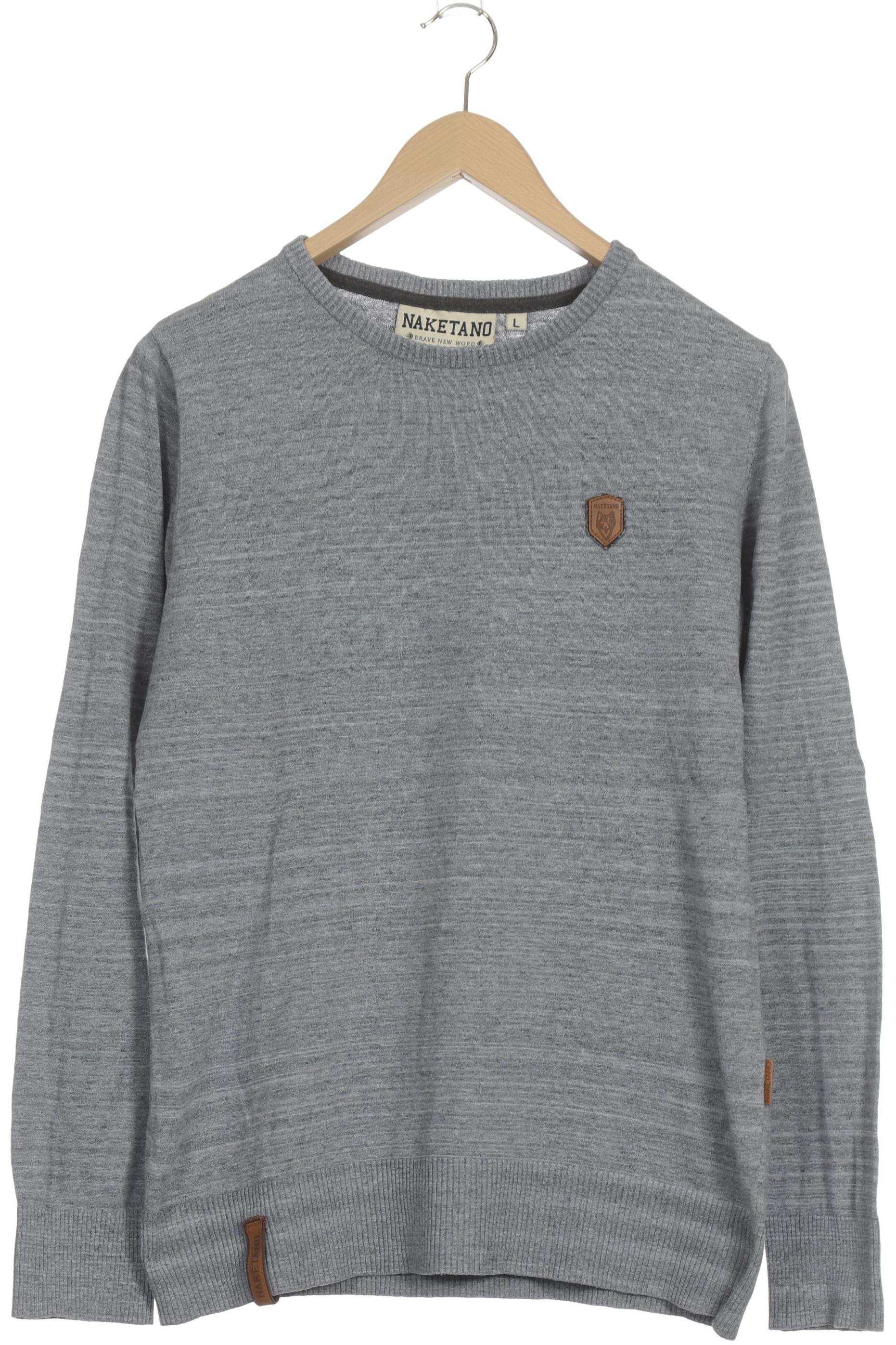 Naketano Herren Pullover, blau, Gr.
