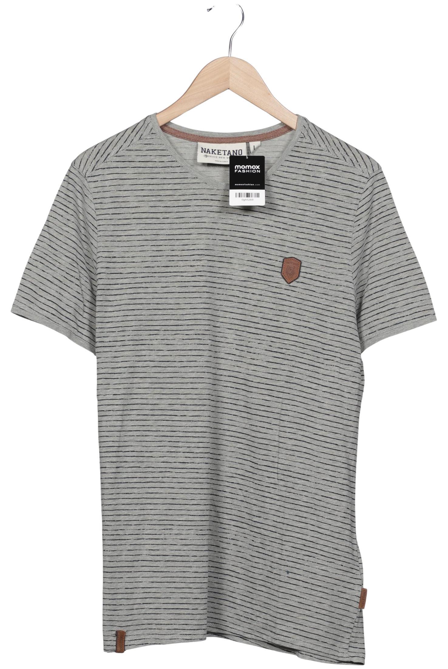 Naketano Herren T-Shirt, grau, Gr. 52