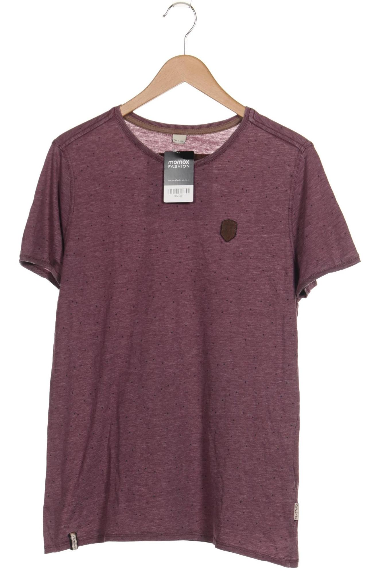 Naketano Herren T-Shirt, pink, Gr. 52