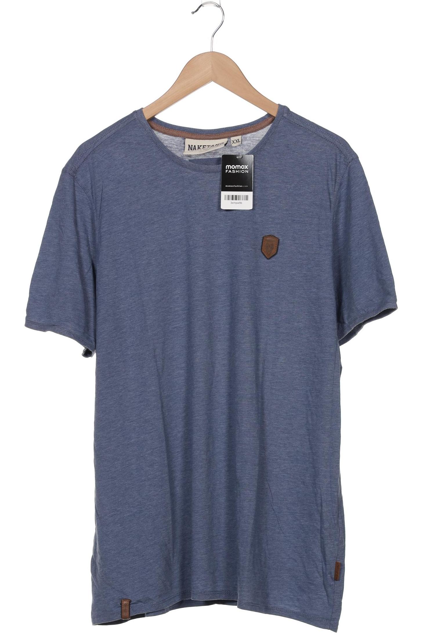 Naketano Herren T-Shirt, blau, Gr. 56