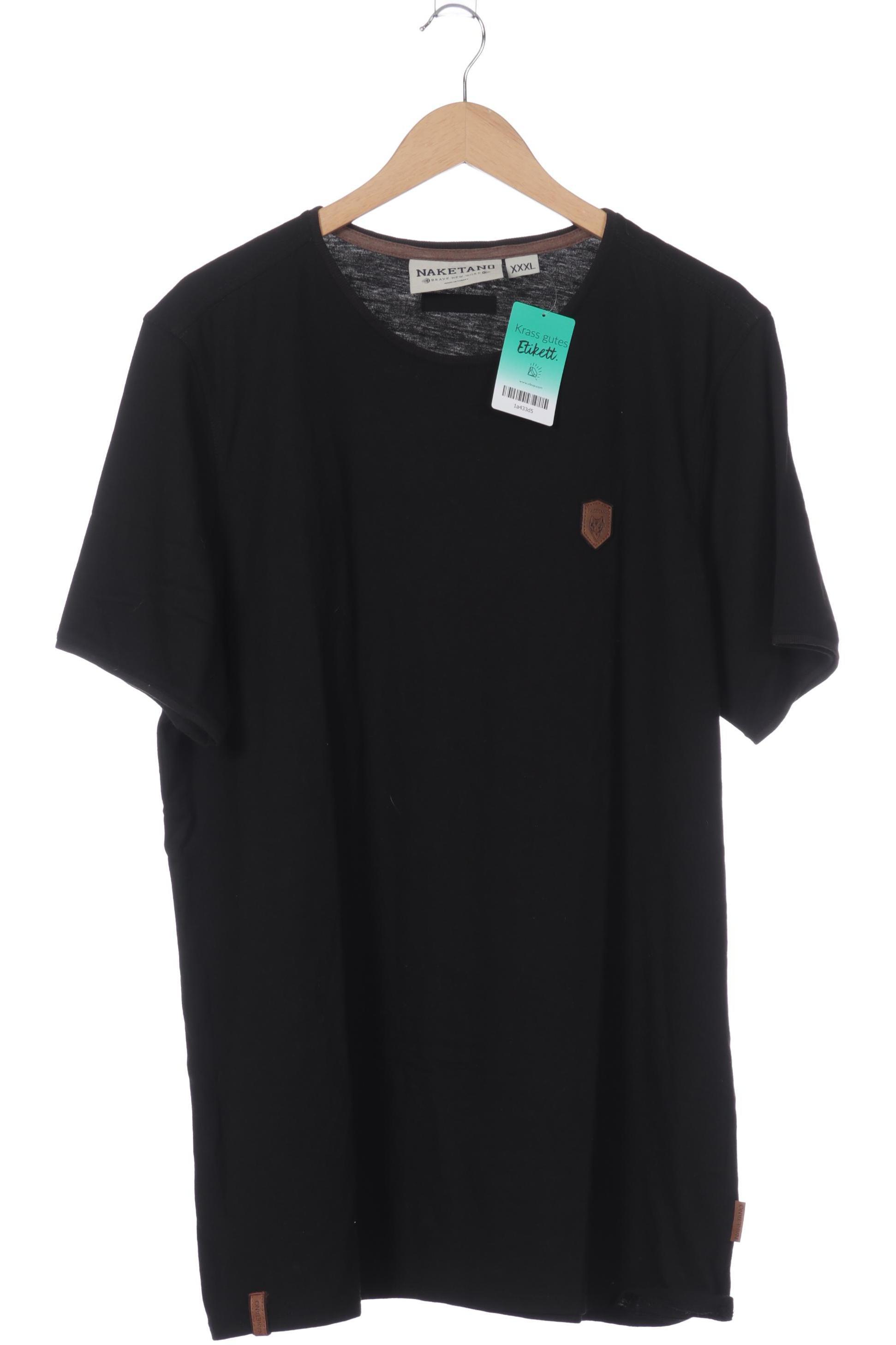 Naketano Herren T-Shirt, schwarz, Gr.