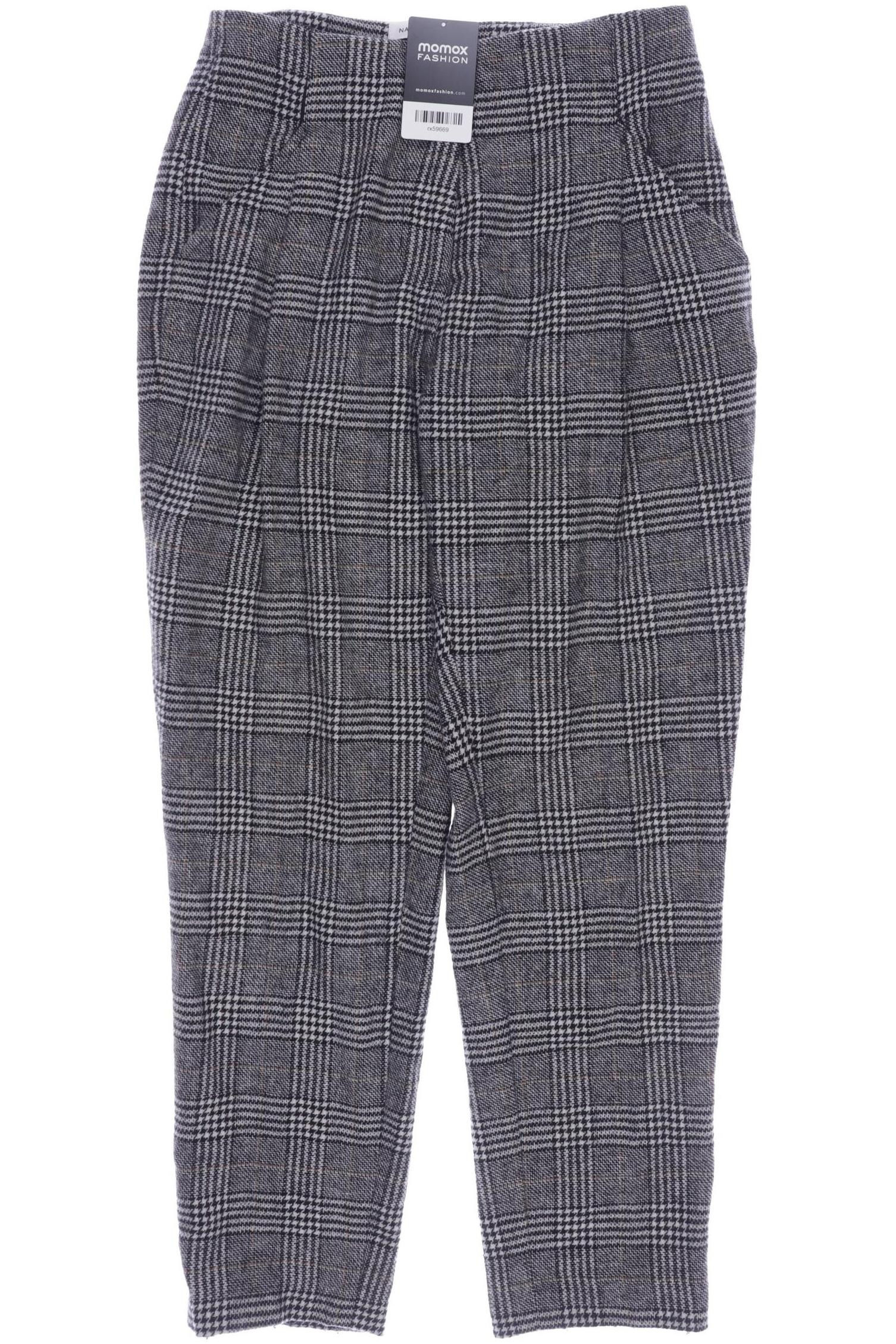 Native Youth Damen Stoffhose, schwarz, Gr. 0