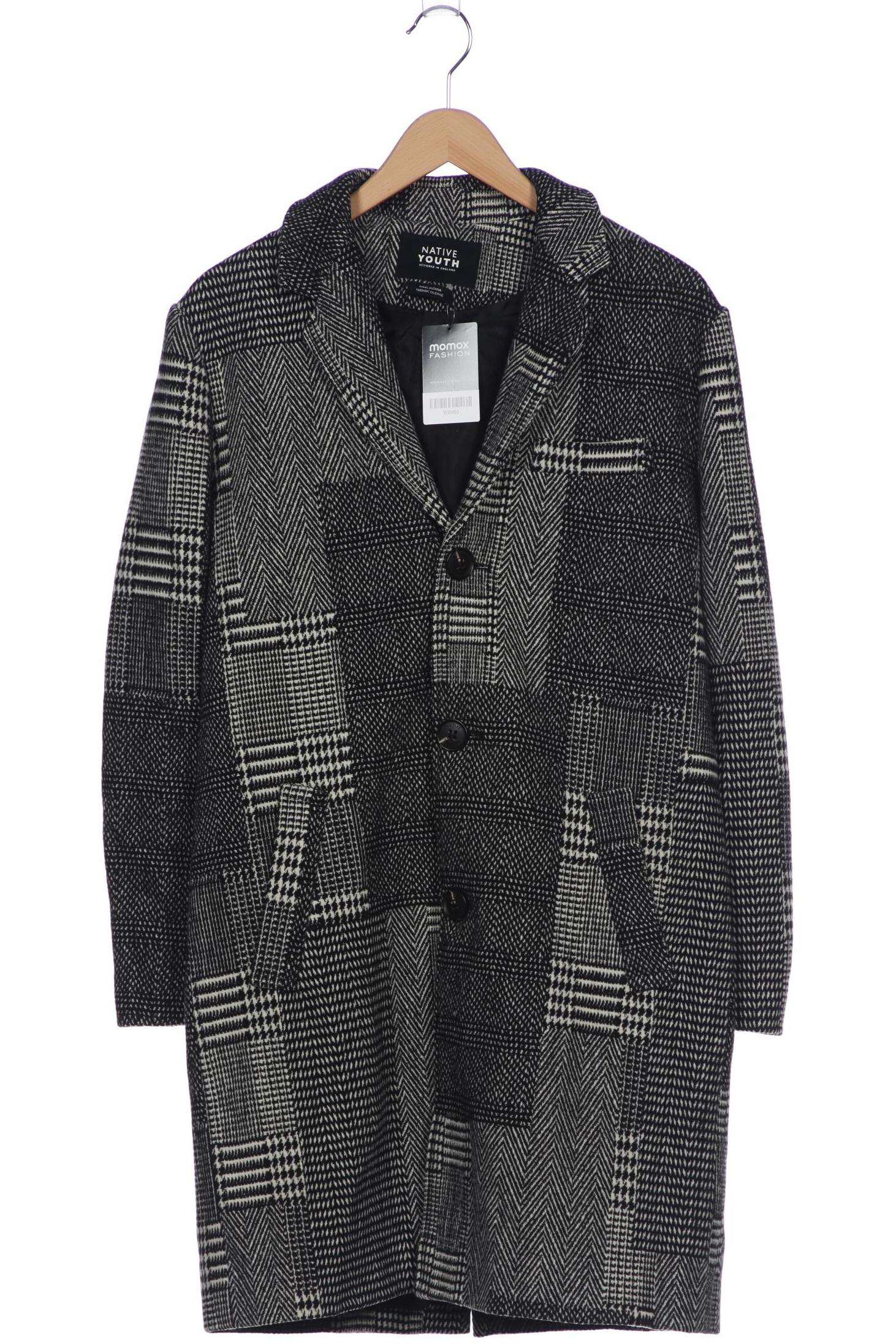 Native Youth Herren Mantel, schwarz, Gr. 48