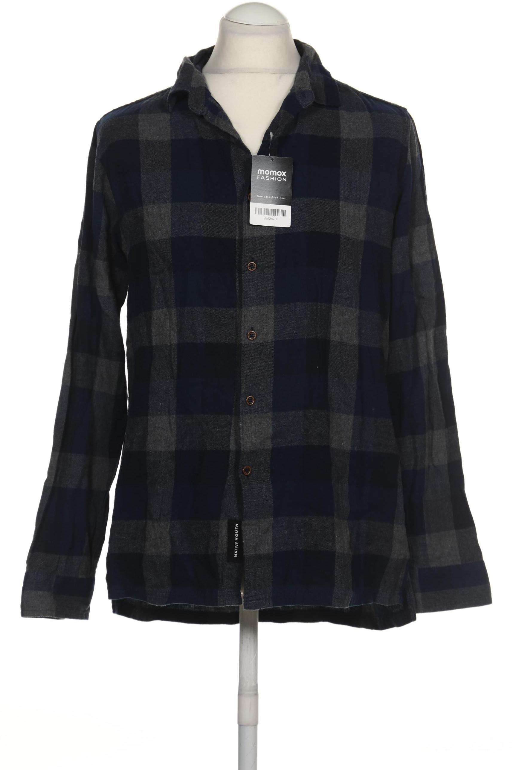 Native Youth Herren Hemd, marineblau, Gr. 52