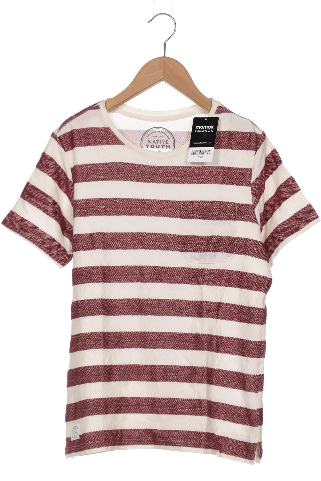Native Youth Herren T-Shirt, bordeaux, Gr. 46