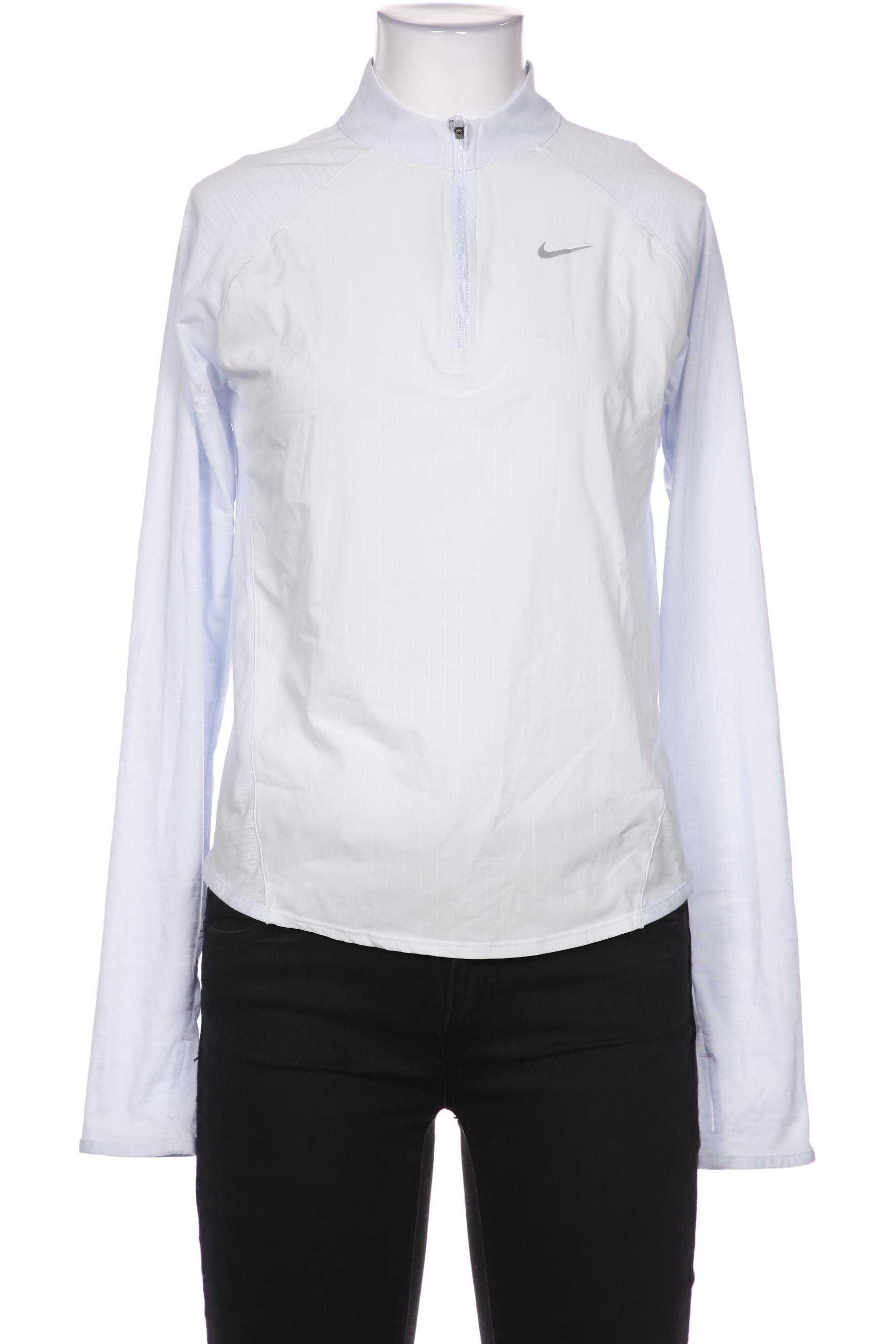 Nike Running Damen Langarmshirt, hellblau, Gr. 36