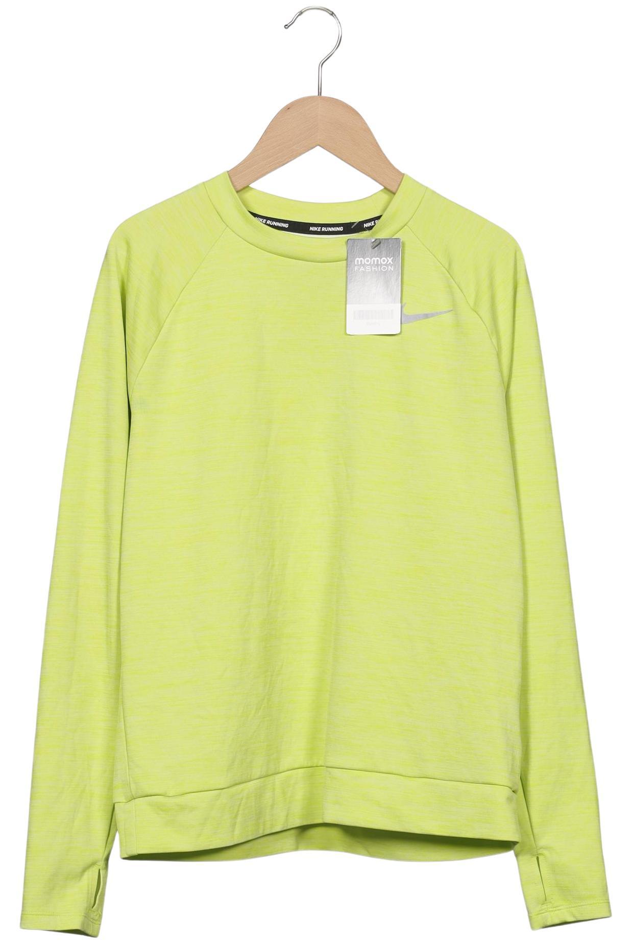 Nike Running Damen Langarmshirt, hellgrün, Gr. 36