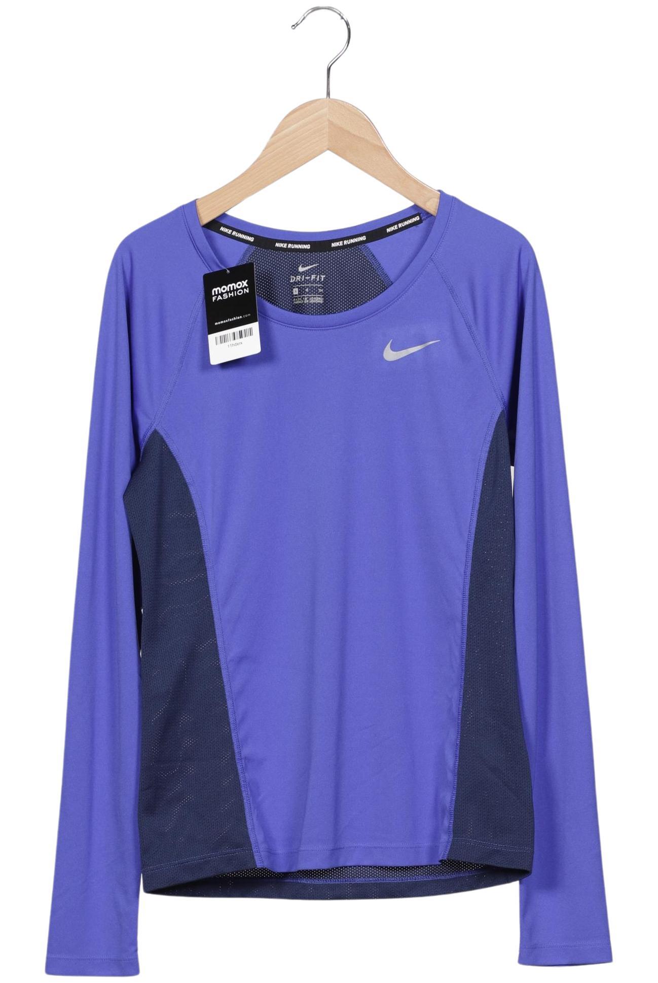 Nike Running Damen Langarmshirt, marineblau, Gr. 36