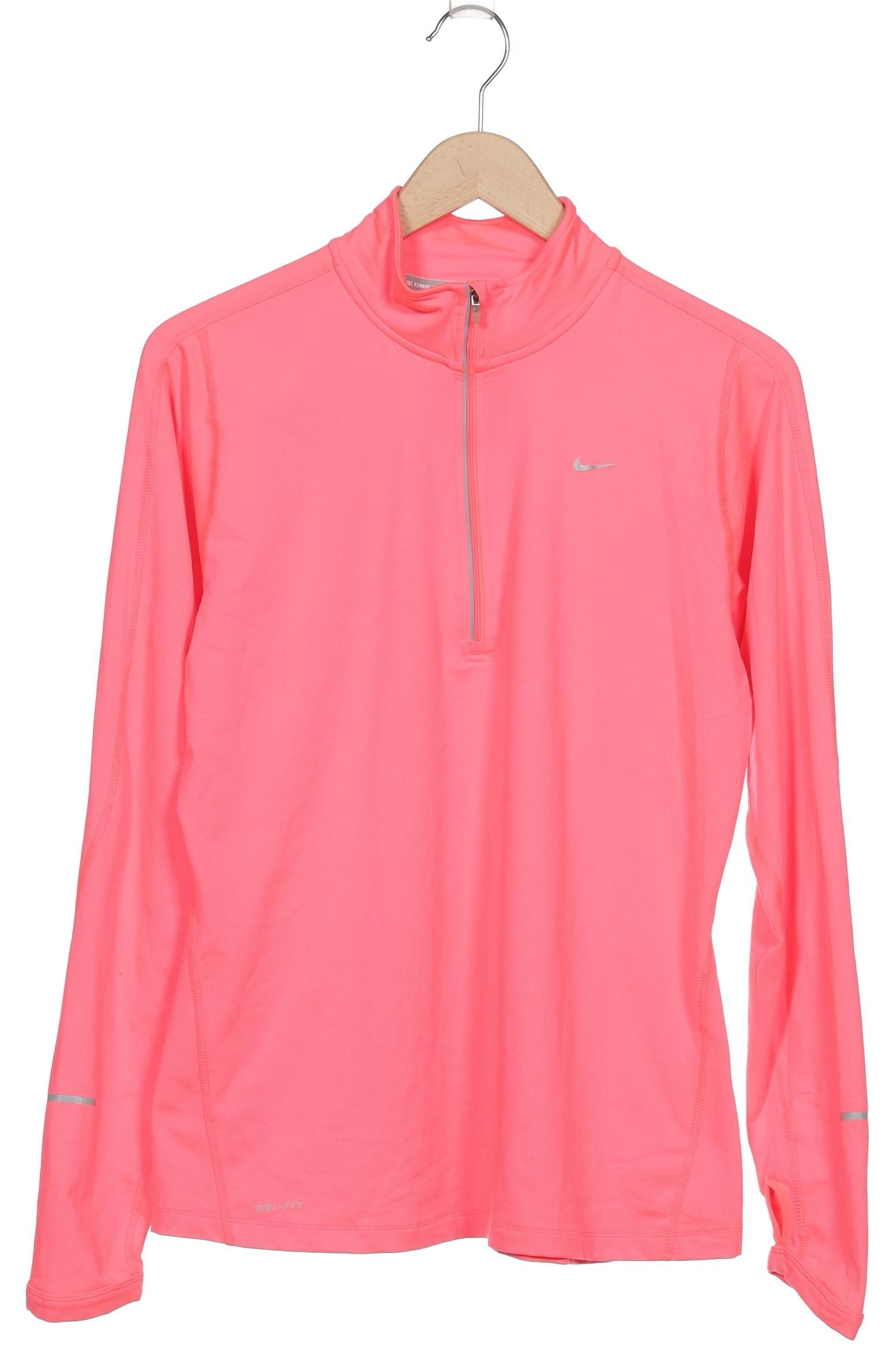 Nike Running Damen Langarmshirt, neon, Gr. 42